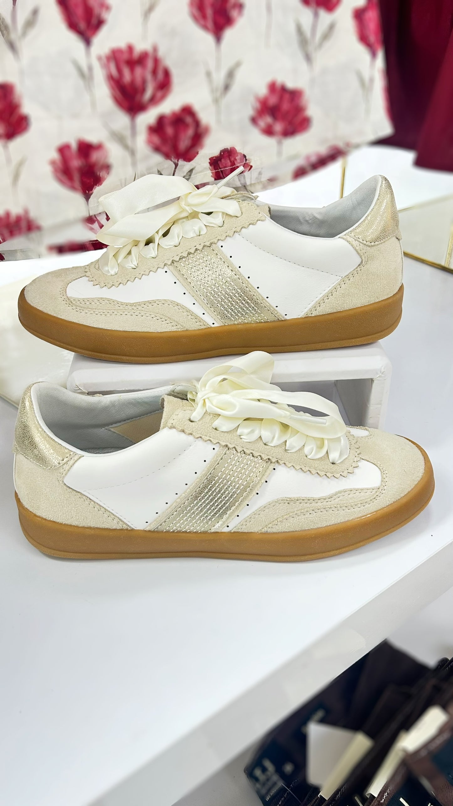 Gold Neutral Sneaker