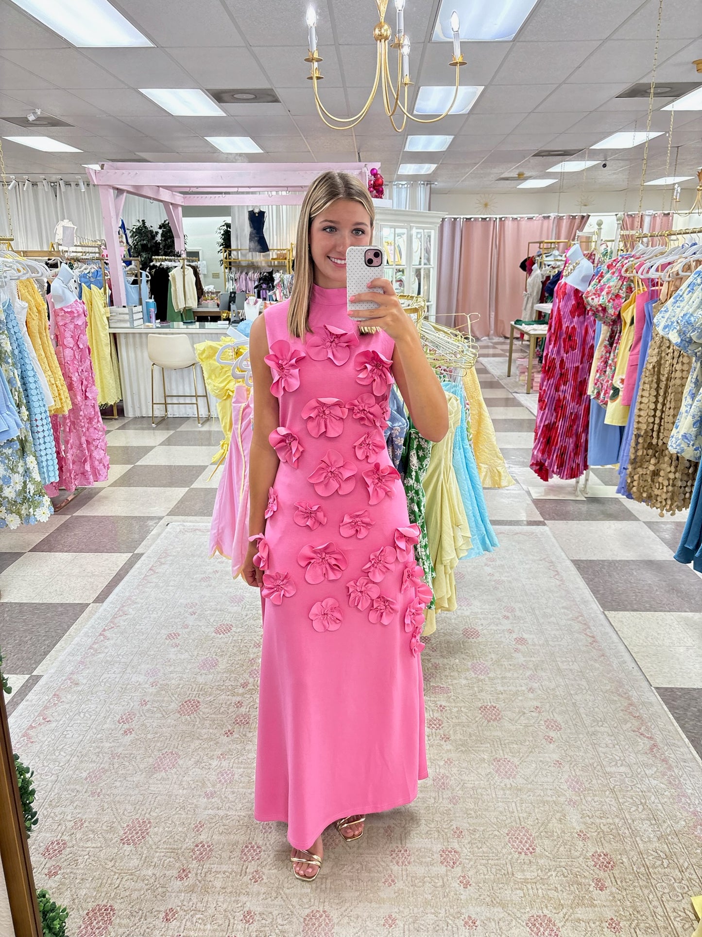 Camellia Dress (Pink)