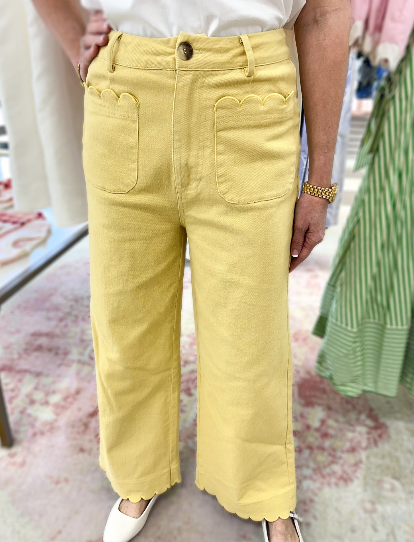 The Kami Jeans (Mustard)