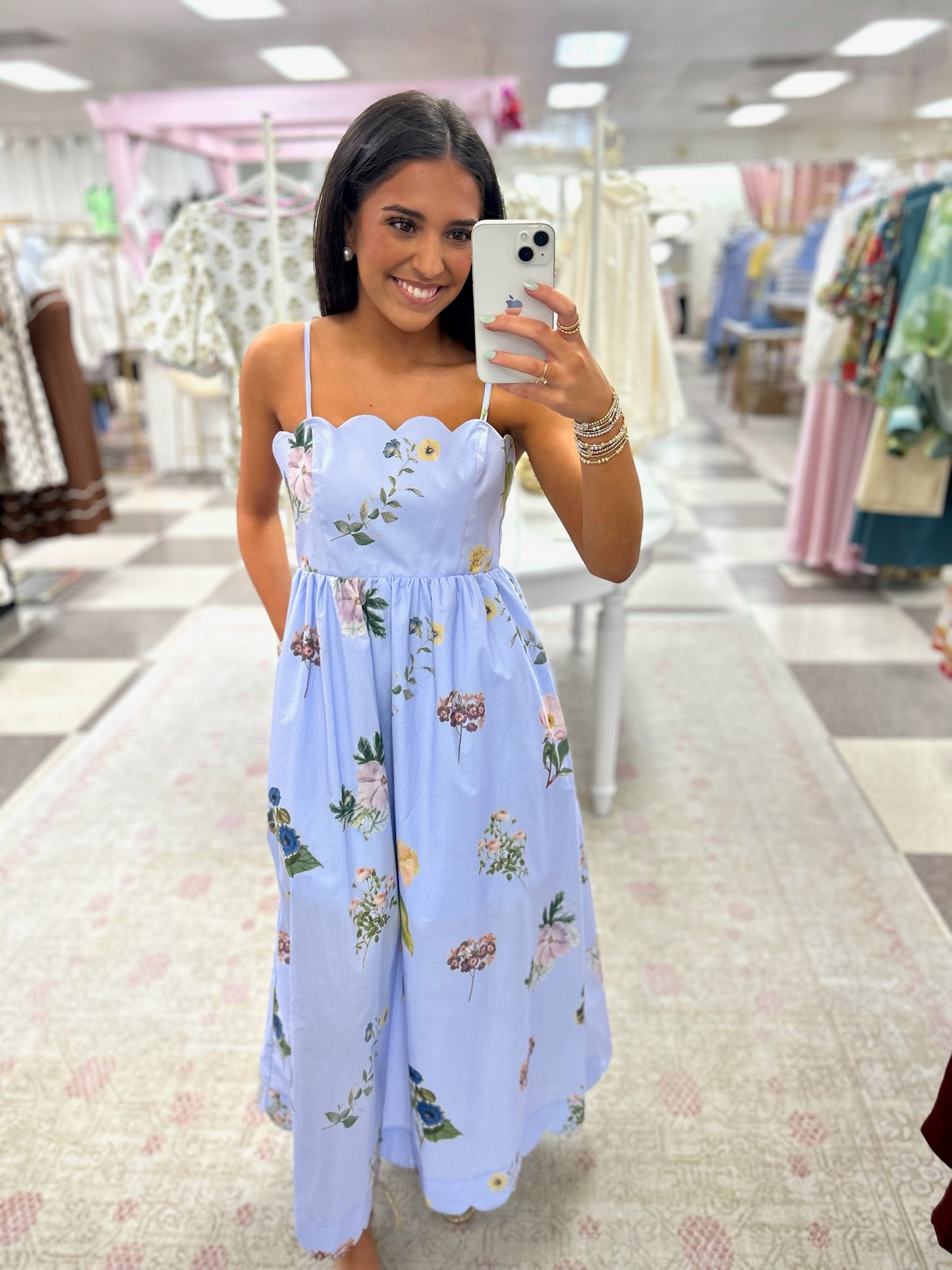 Victorian Dreams Dress Blue