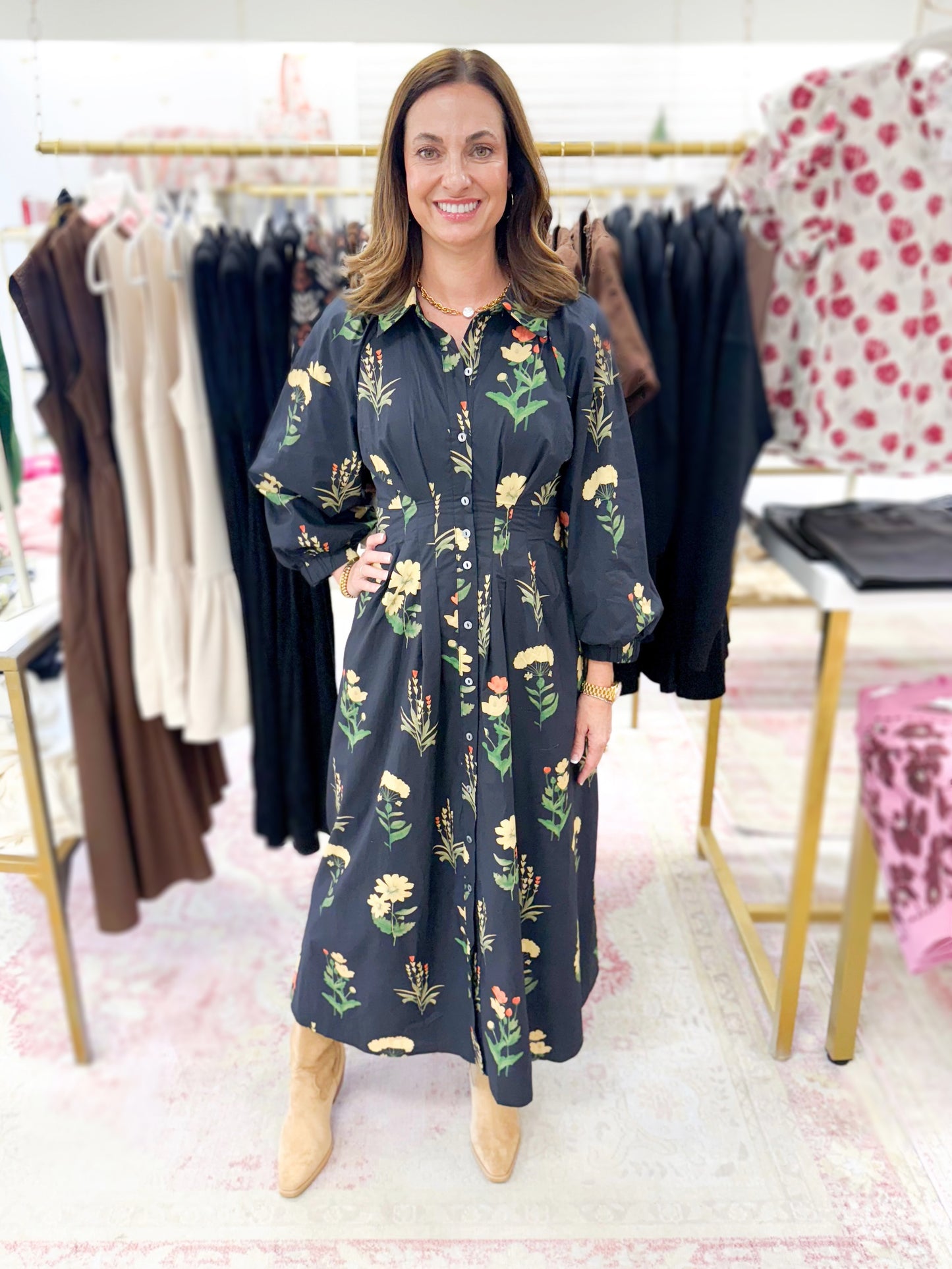 Midnight Garden Dress