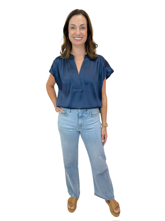 The Harper Top (Blue)