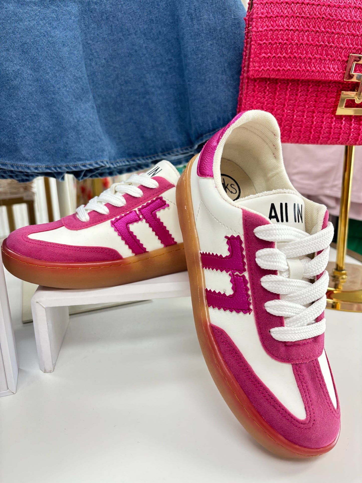 Fierce Fuchsia Sneakers