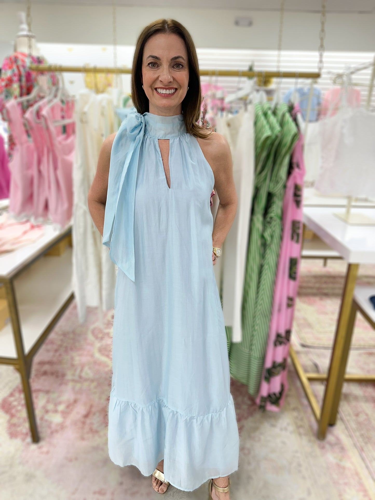 Naomi Sleeveless Maxi Dress