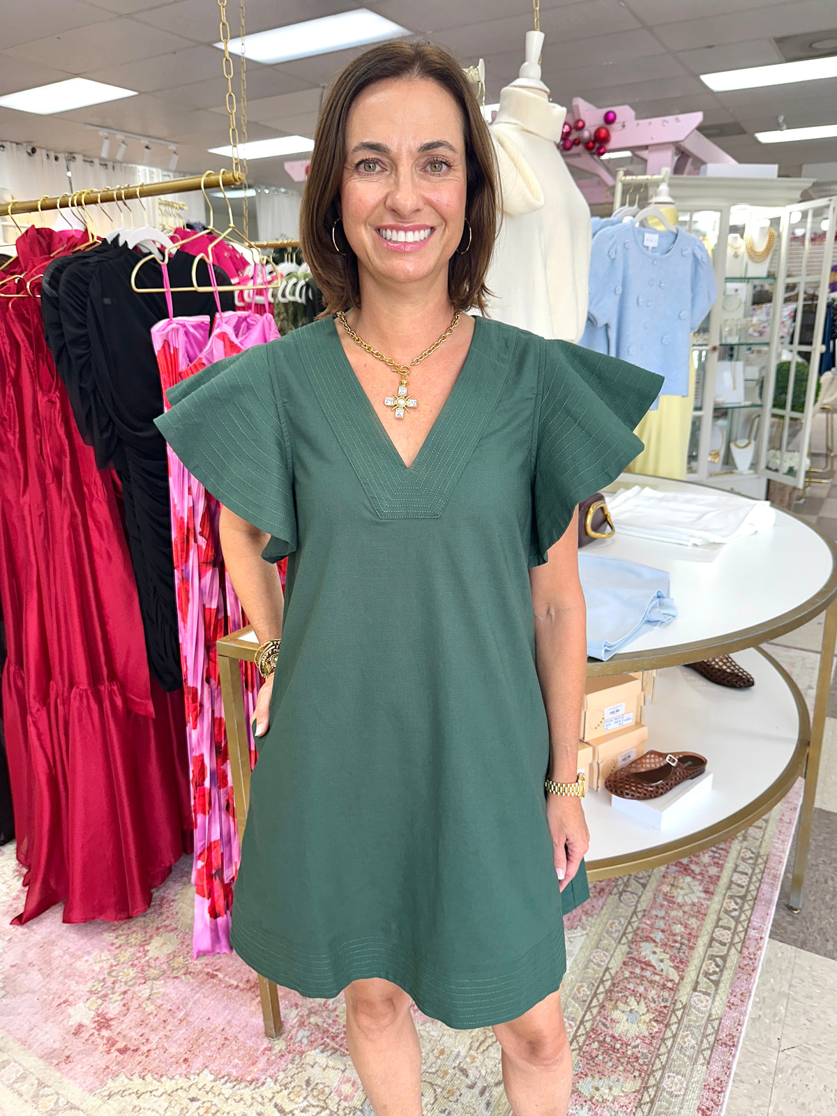Autumn Afternoon Dress (H Green)