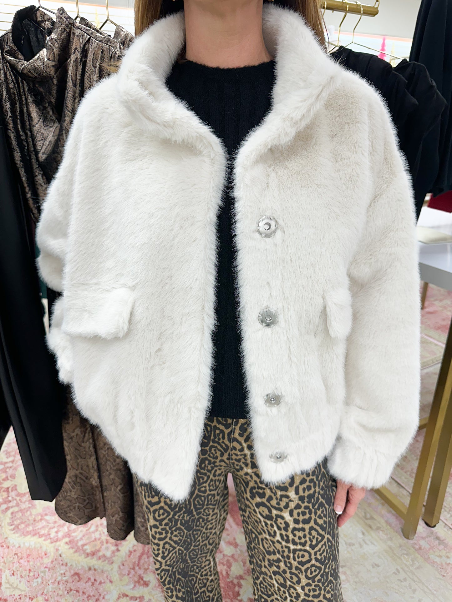 Harlow Faux Fur Jacket