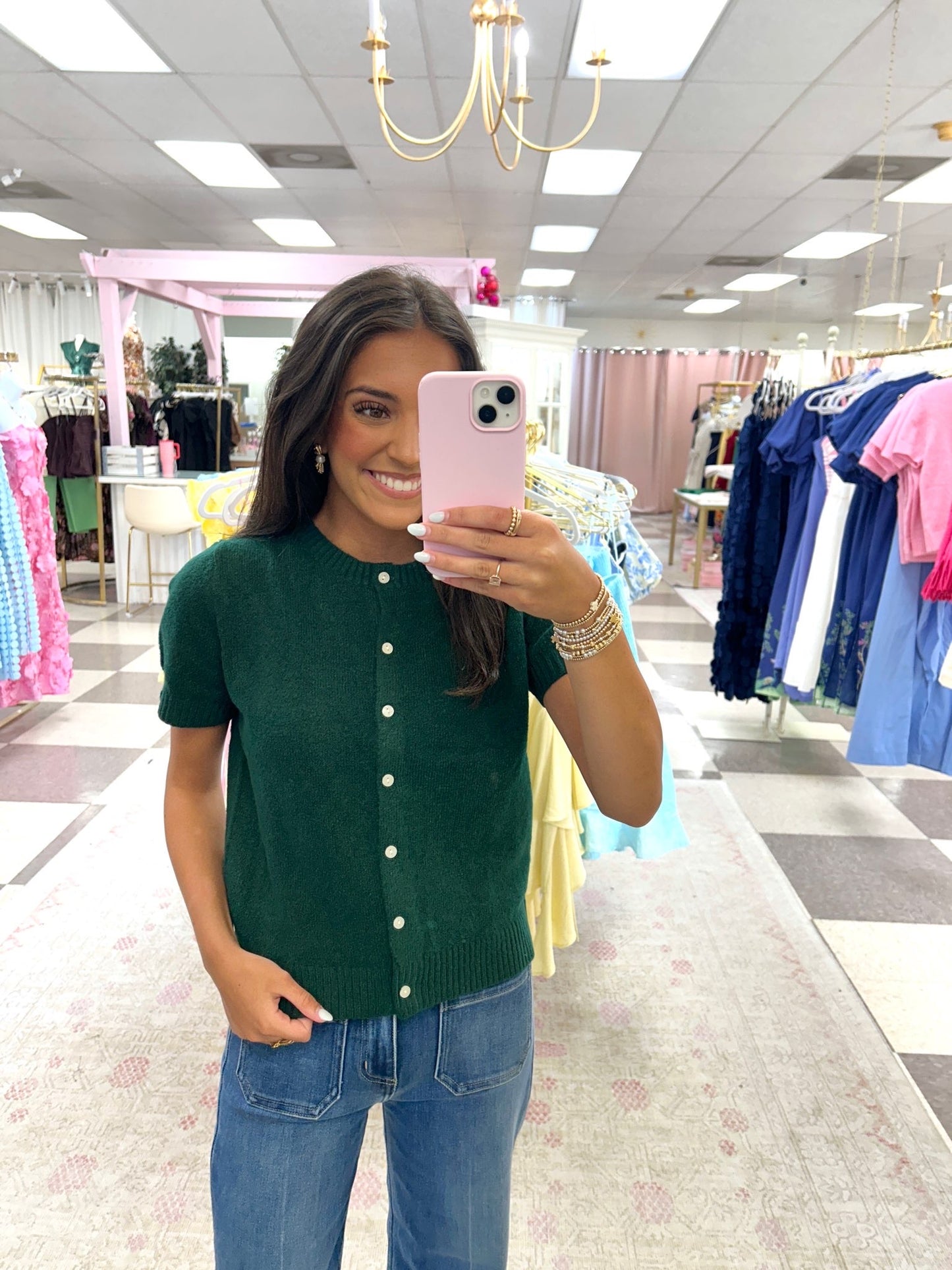 Easy Does It Sweater (Dark Green)