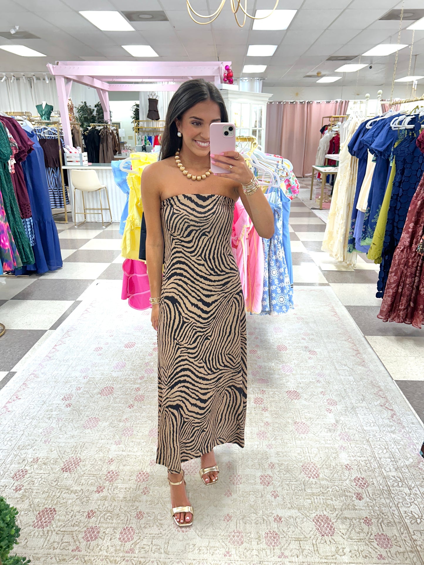 Saturday in the South Midi Dress