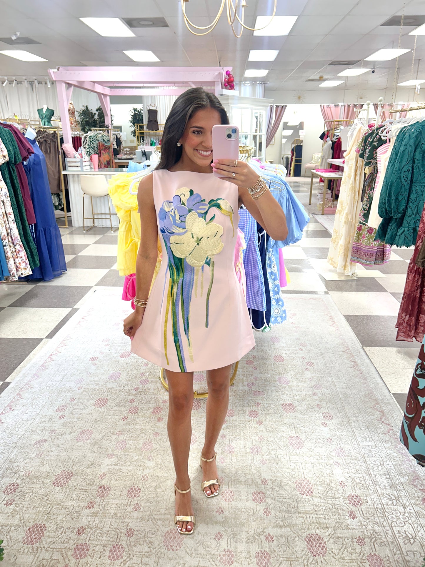 Pretty as a Petal Pink Dress