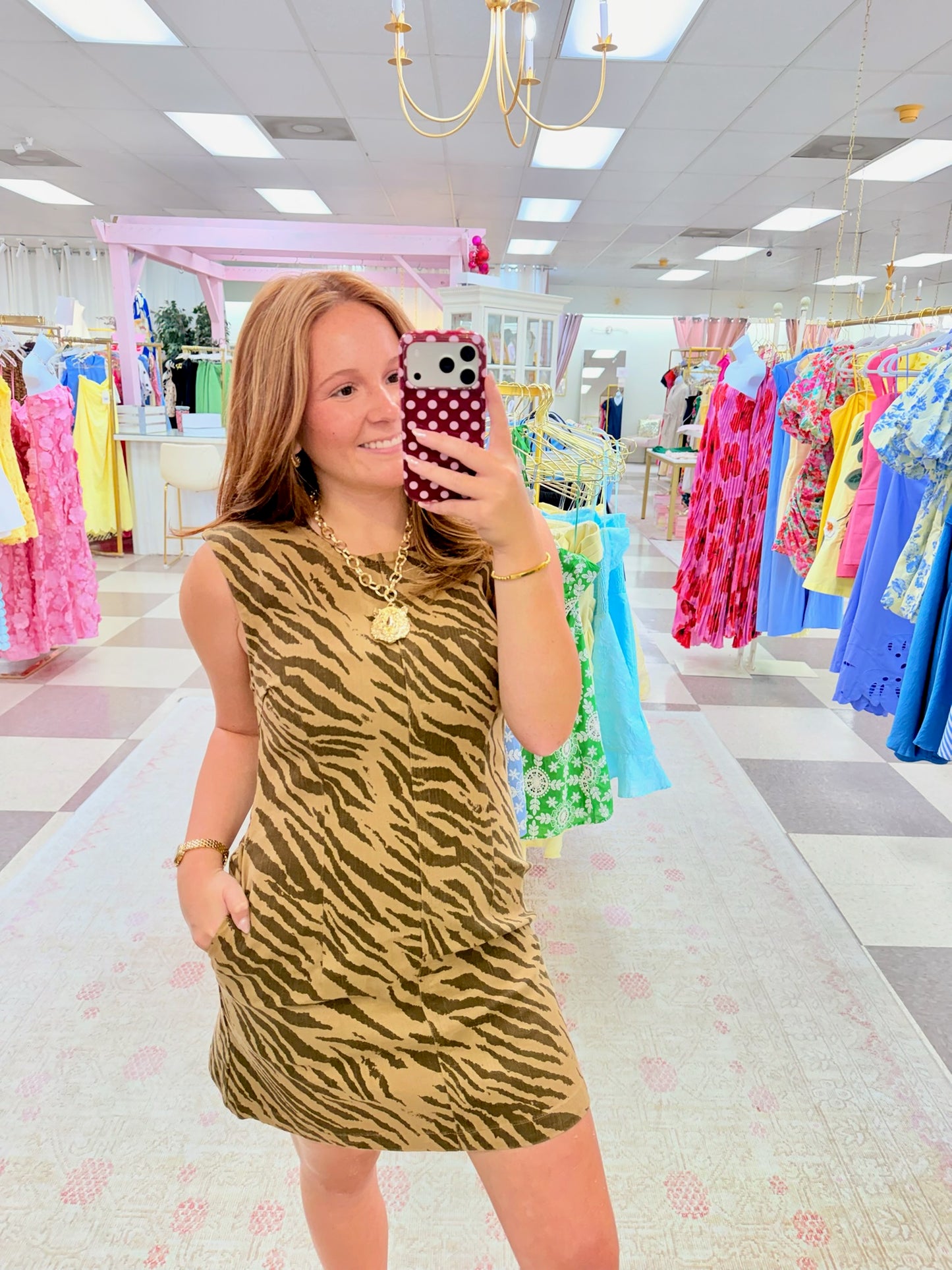 Tiger Striped Dress