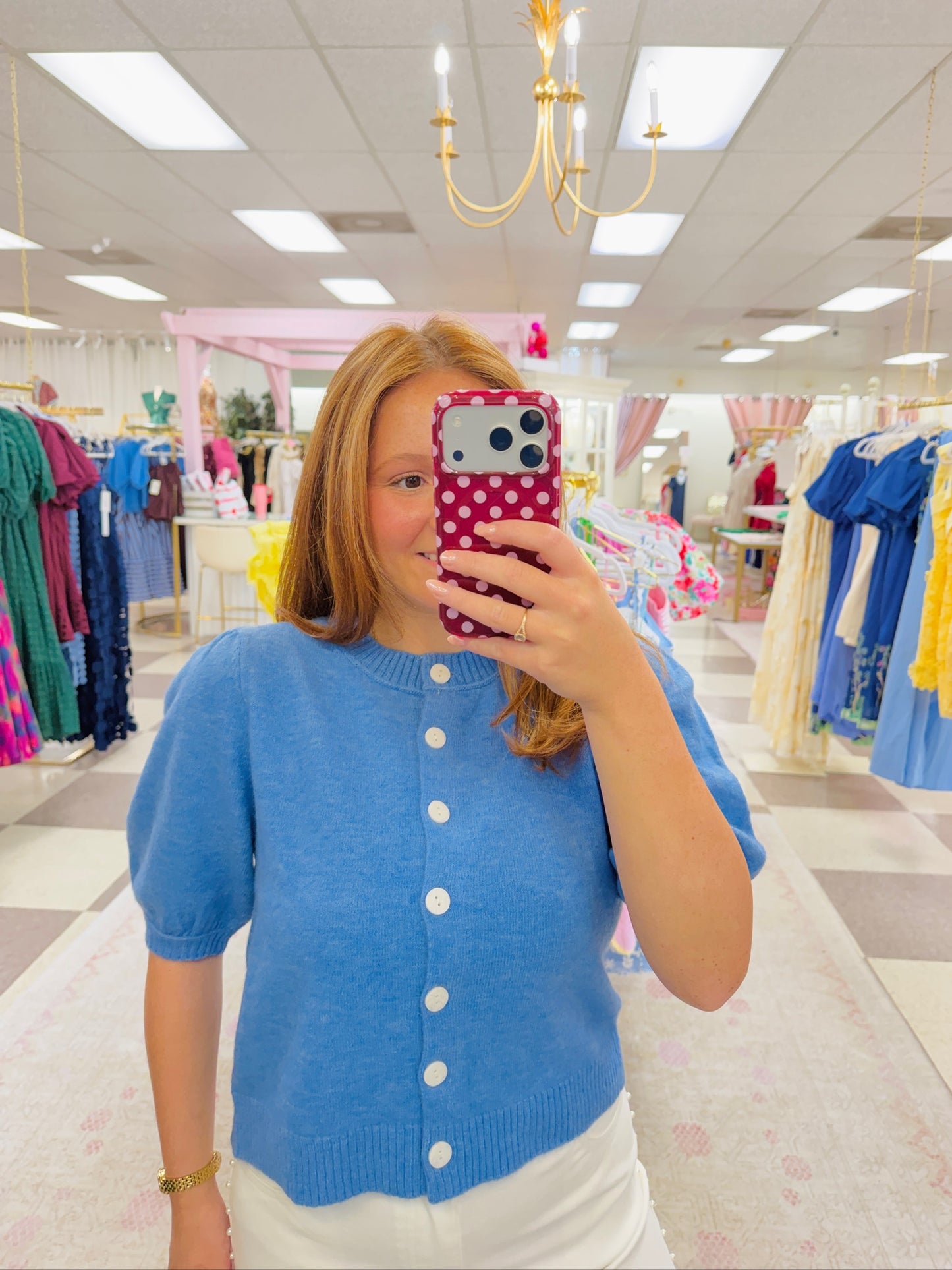 Skyline Button Sweater