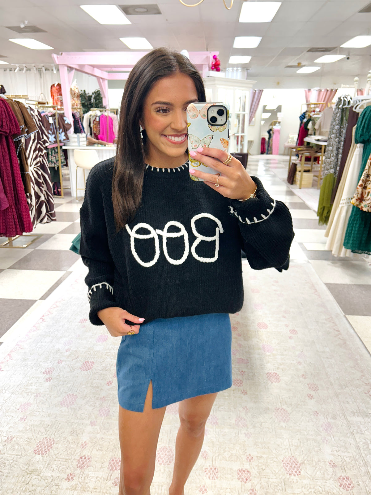 Boo Halloween Sweater