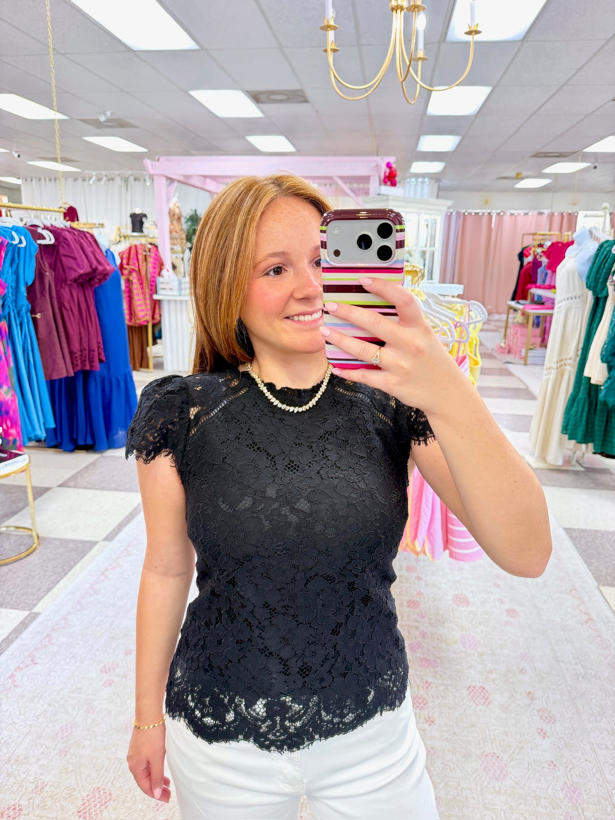 Juliette Lace Top