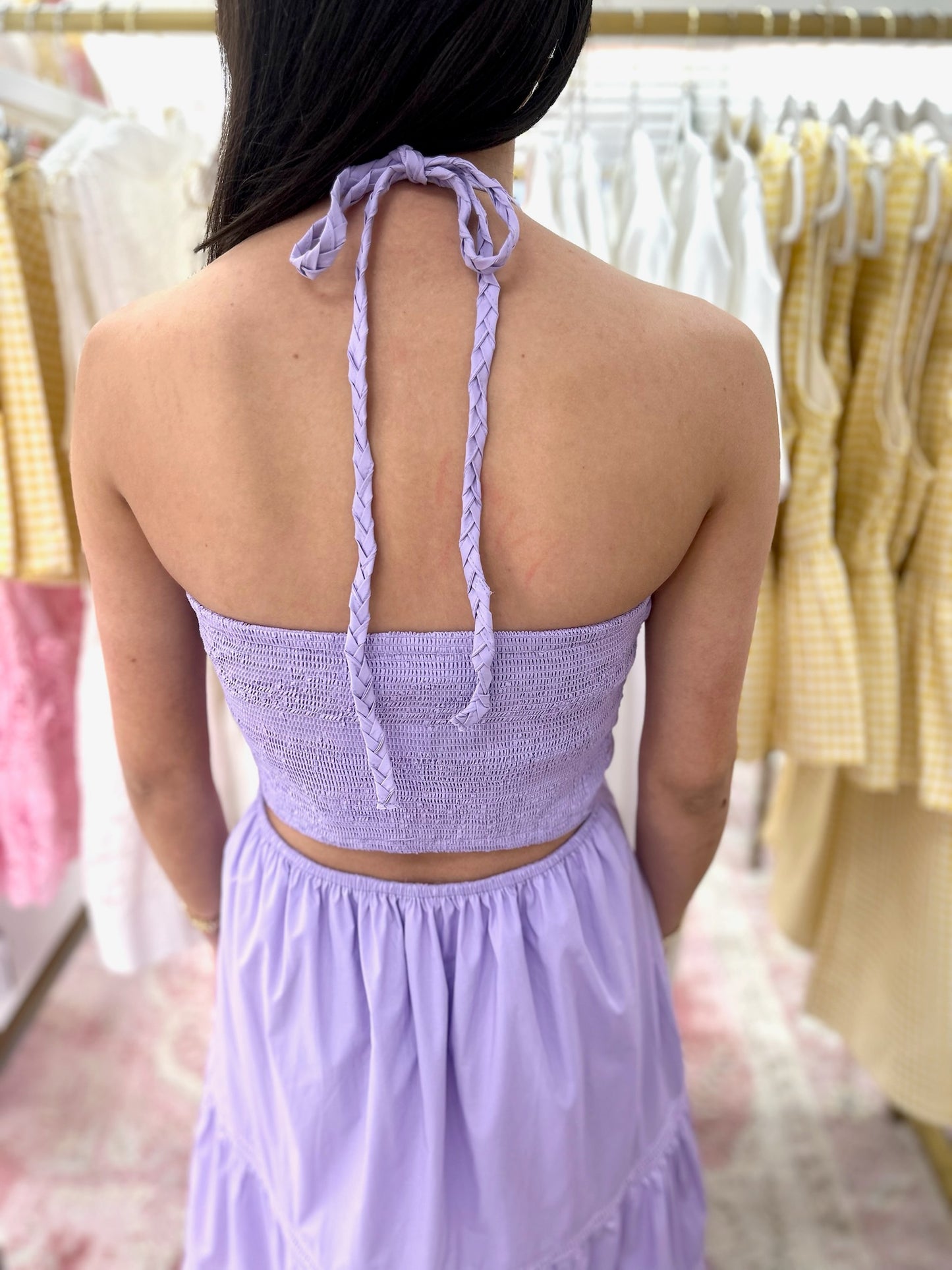 Lavender Fields Midi Dress