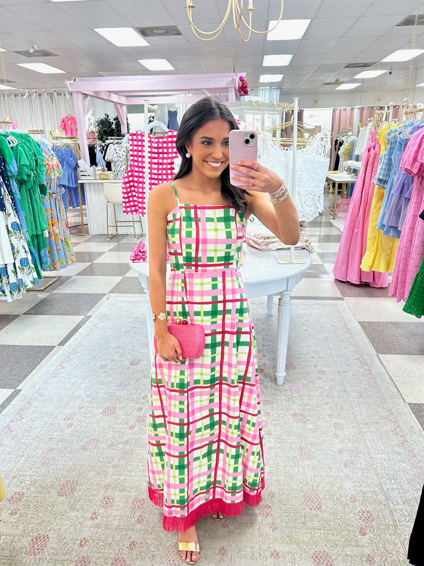 Cabana Crush Fringe Maxi Dress