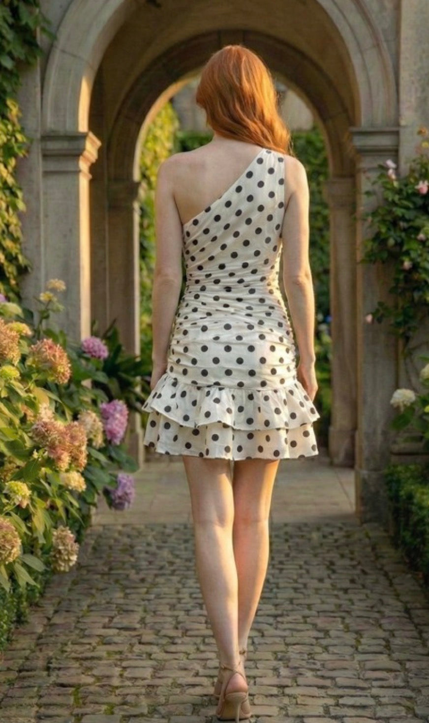 Paris Polka Dot Dress