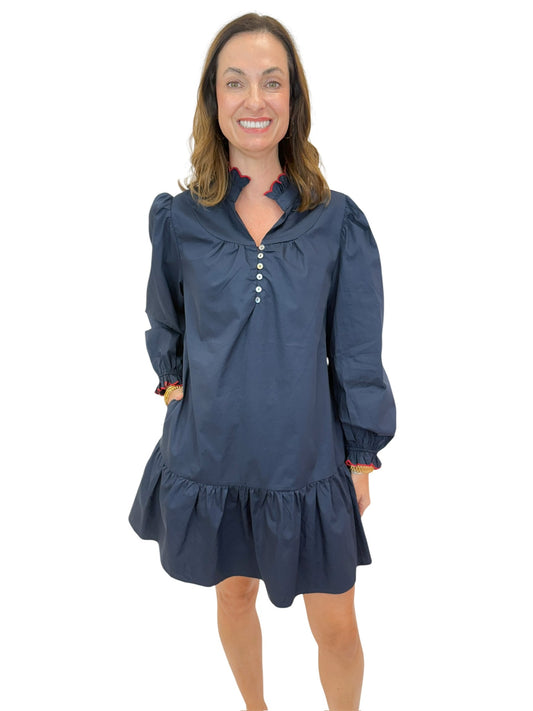 Everly Dress (Navy)