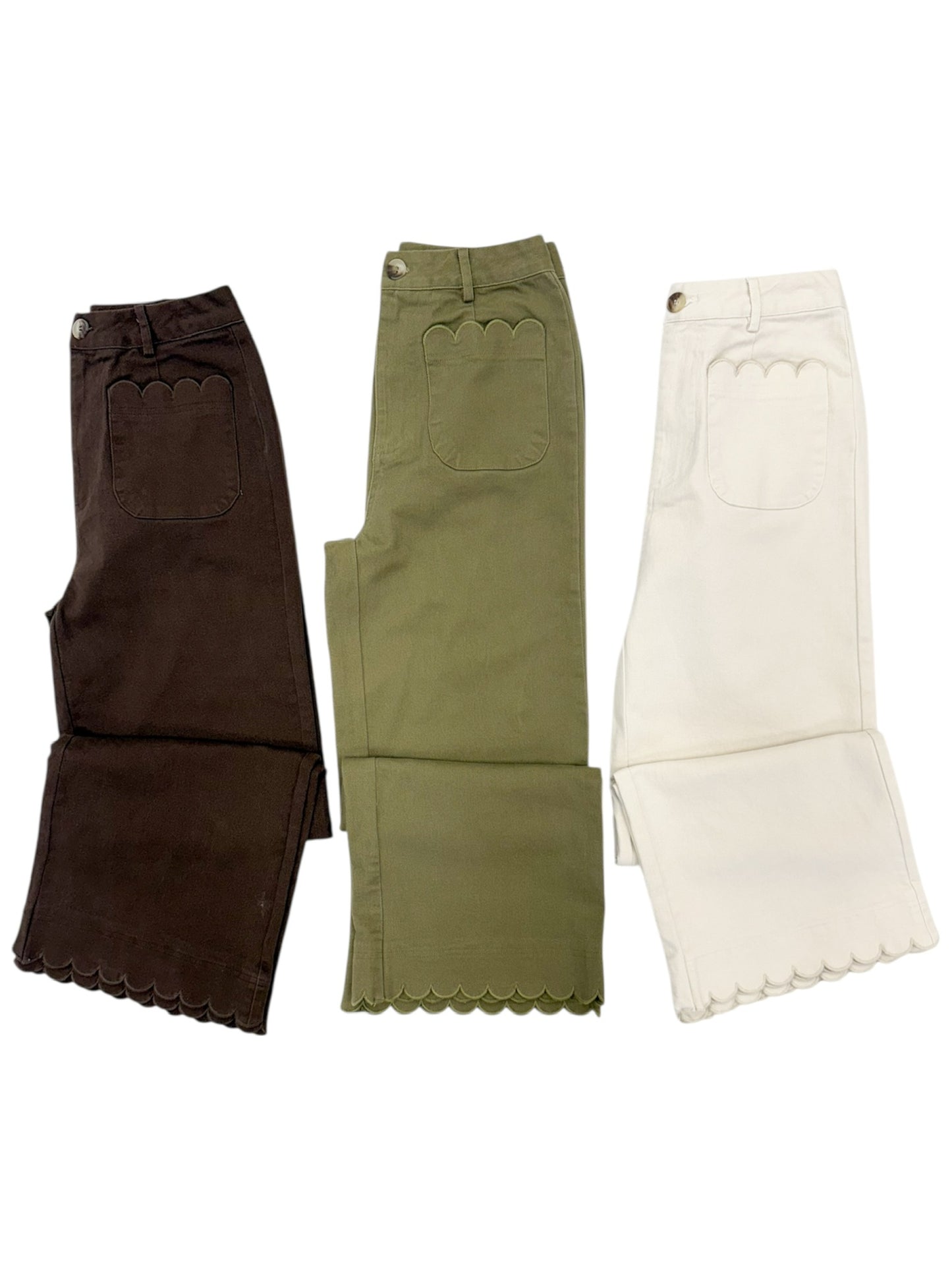 The Kami Jeans (Sage Green)