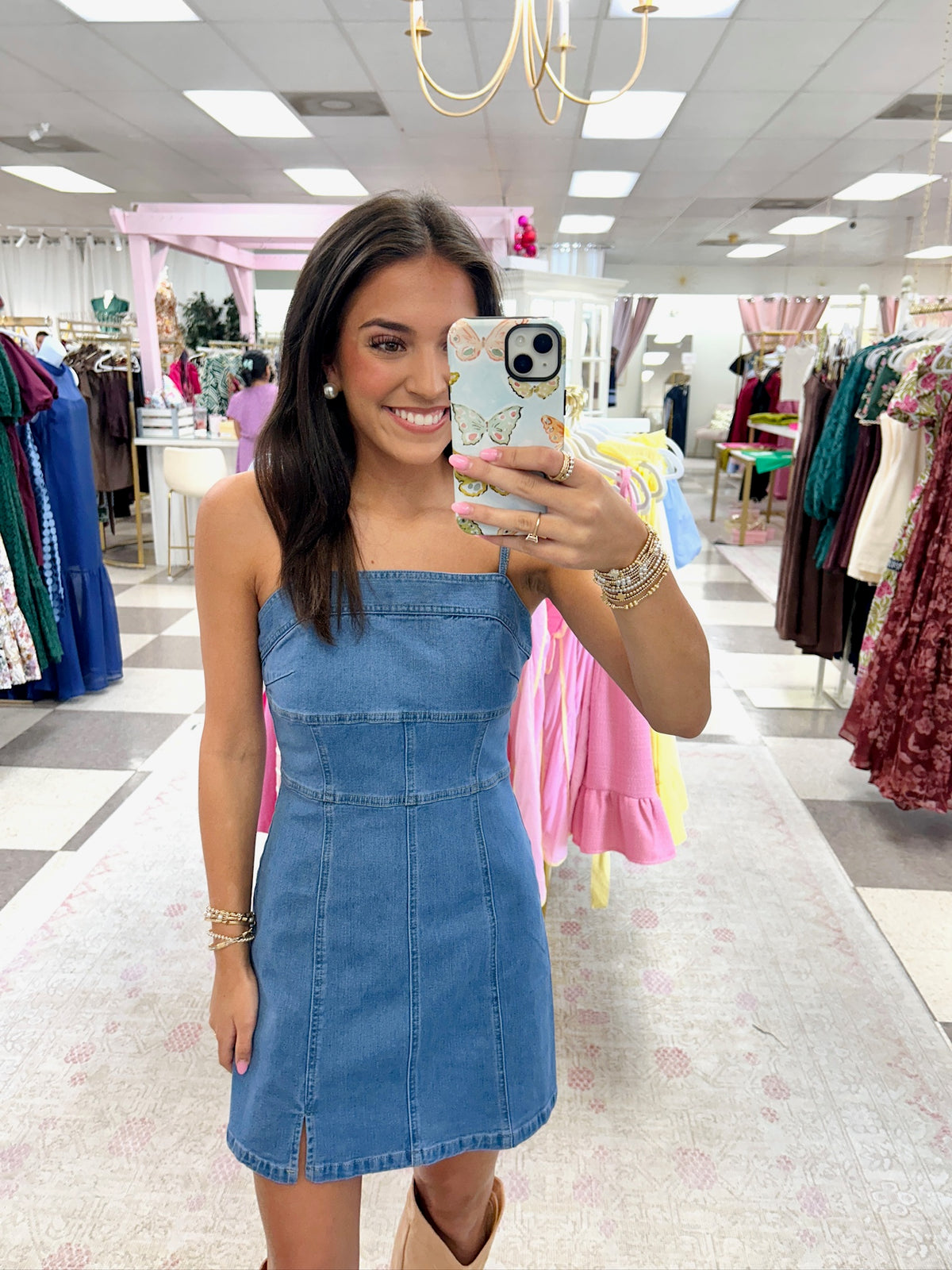 Denim Days Mini Dress