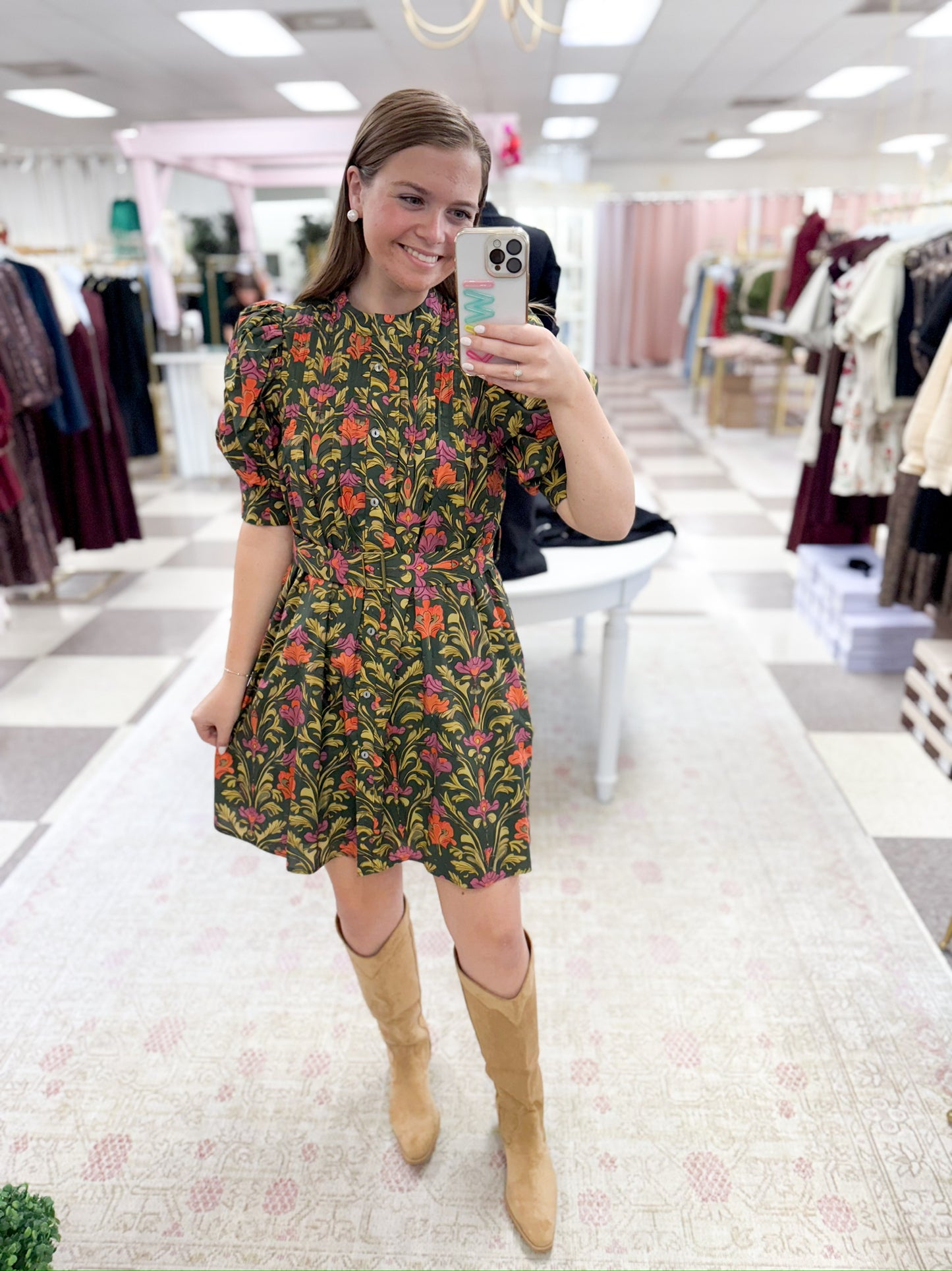 Fall Florals Dress
