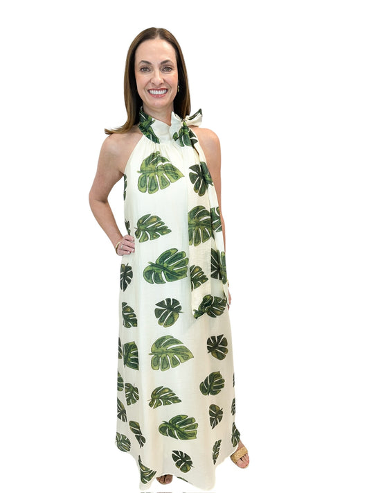 Palm Springs Maxi Dress (Cream)