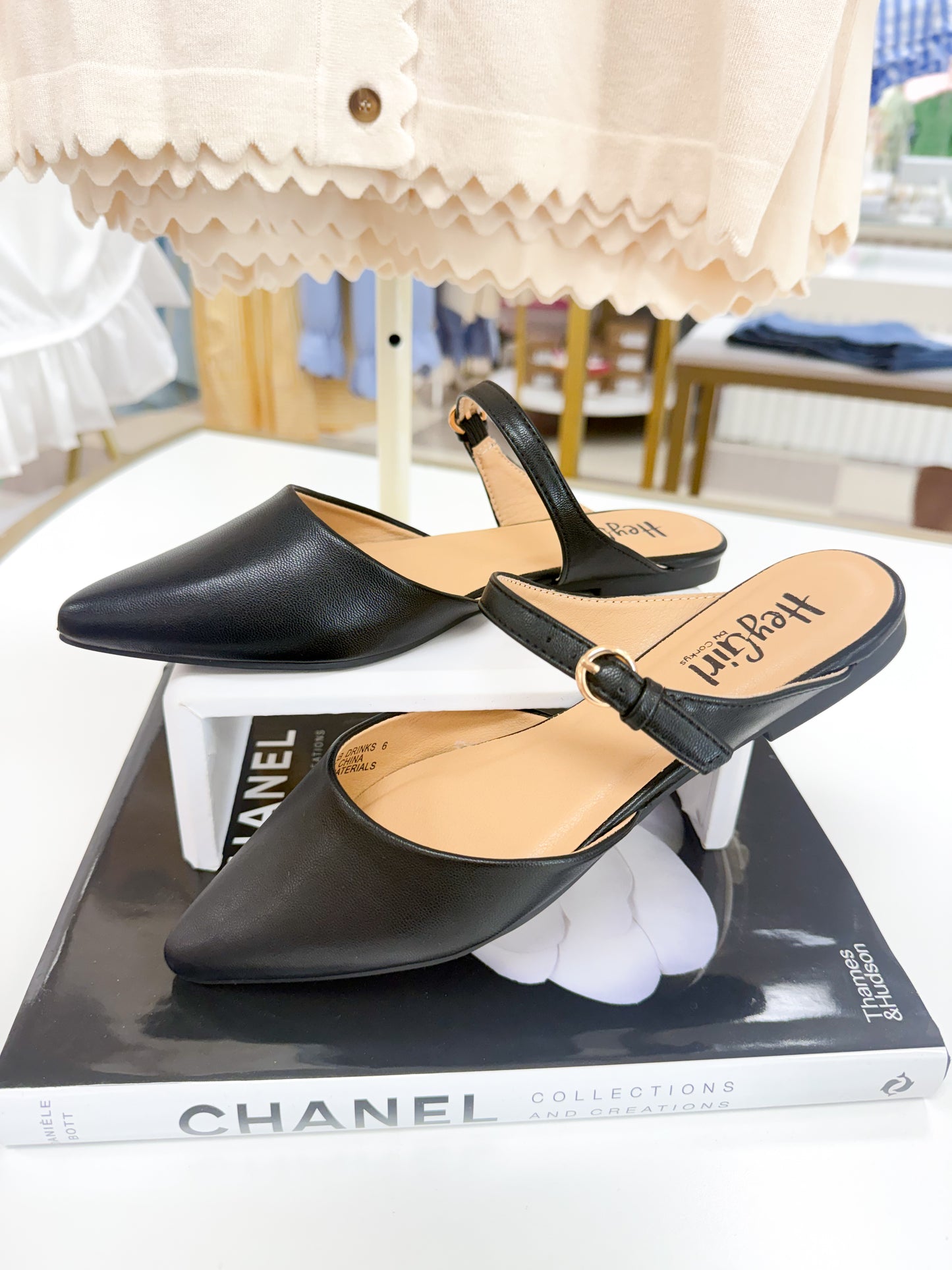 Wanna Grab Drinks Black Shoes