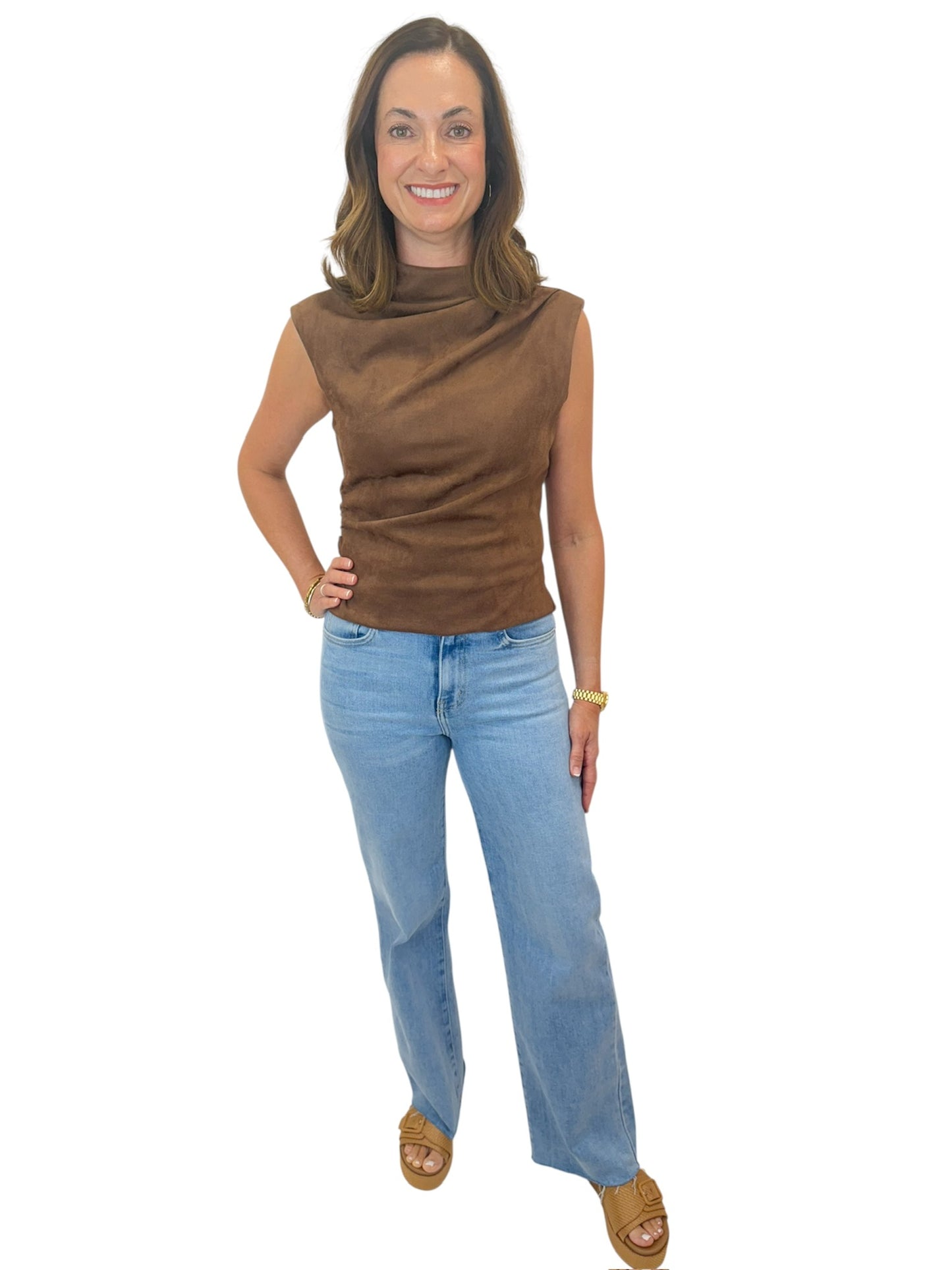 Bella Top (Chocolate Brown)