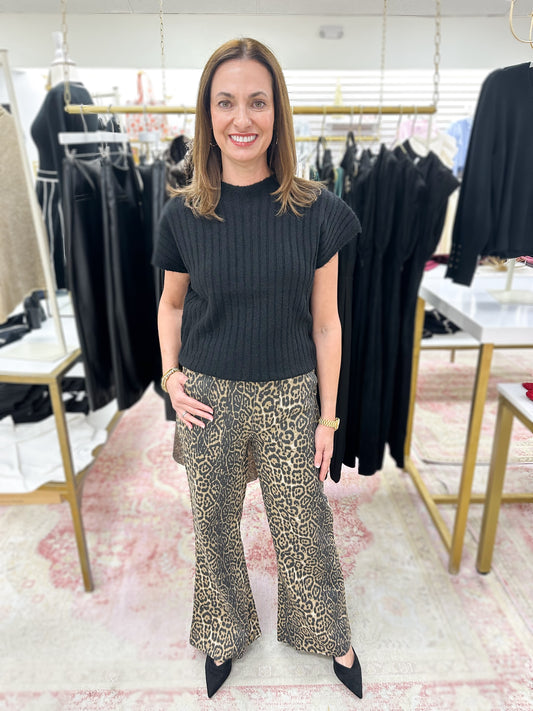 Gemma Leopard Print Pants