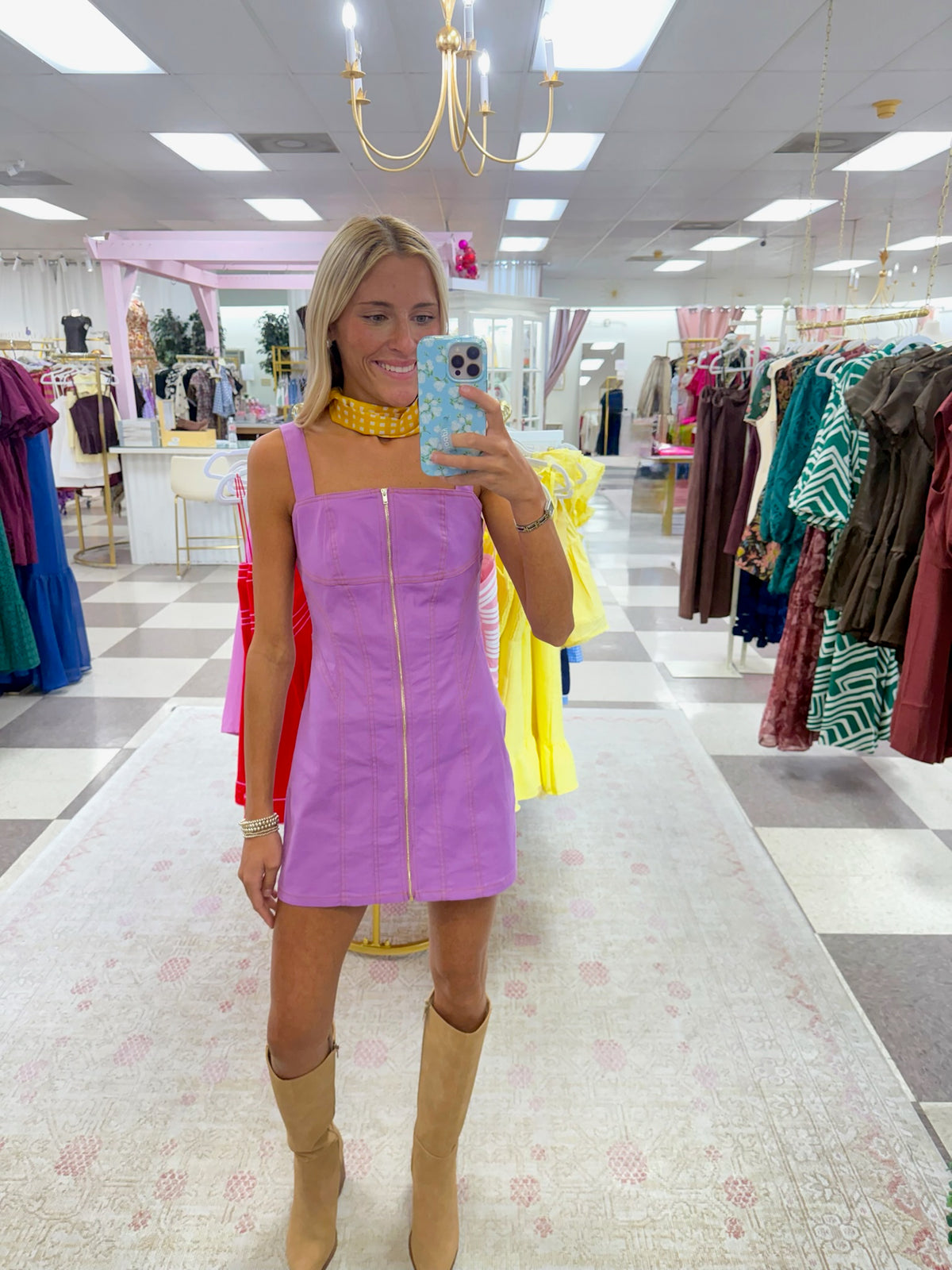 Purple Reign Mini Dress