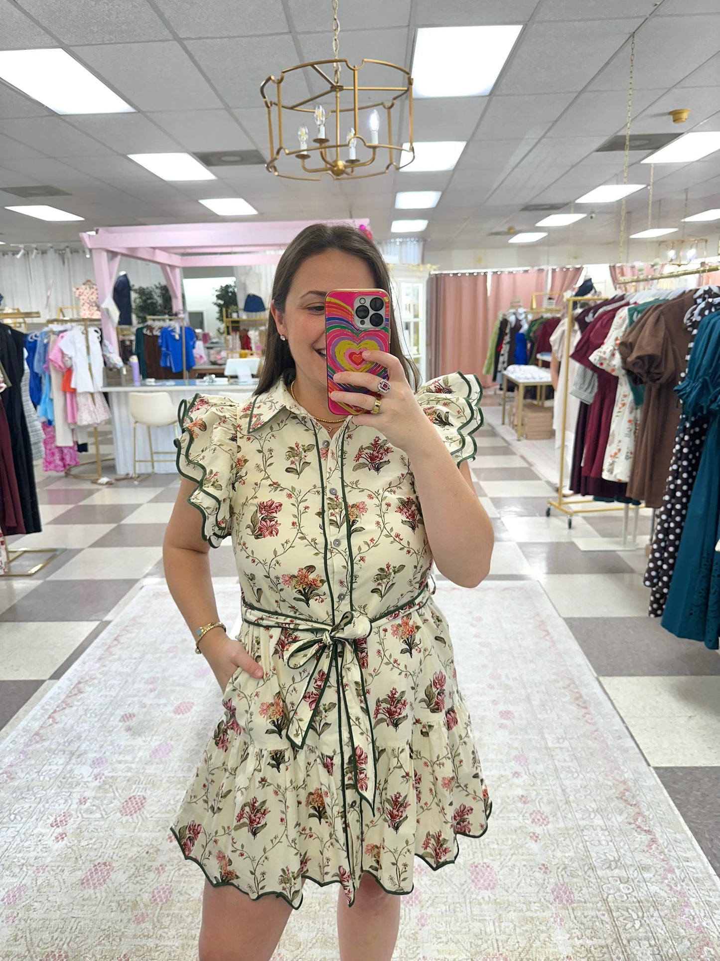 Caroline Petal Dress