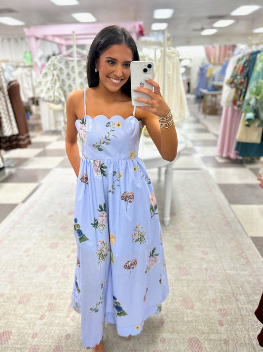 Victorian Dreams Dress Blue