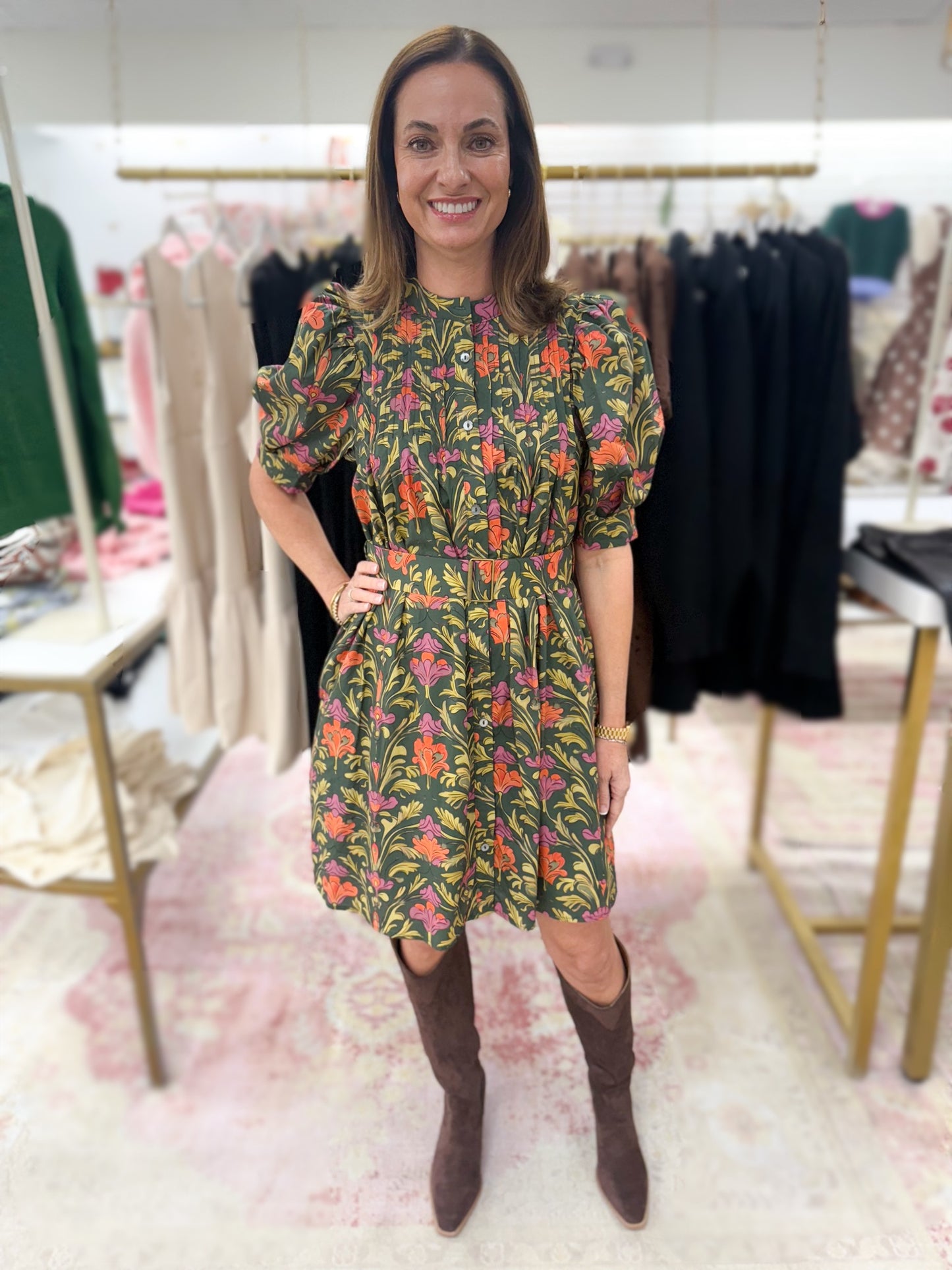 Fall Florals Dress