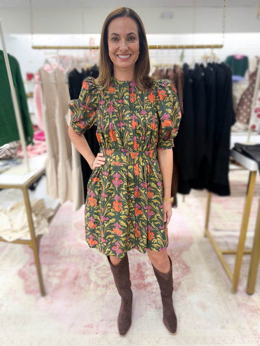 Fall Florals Dress