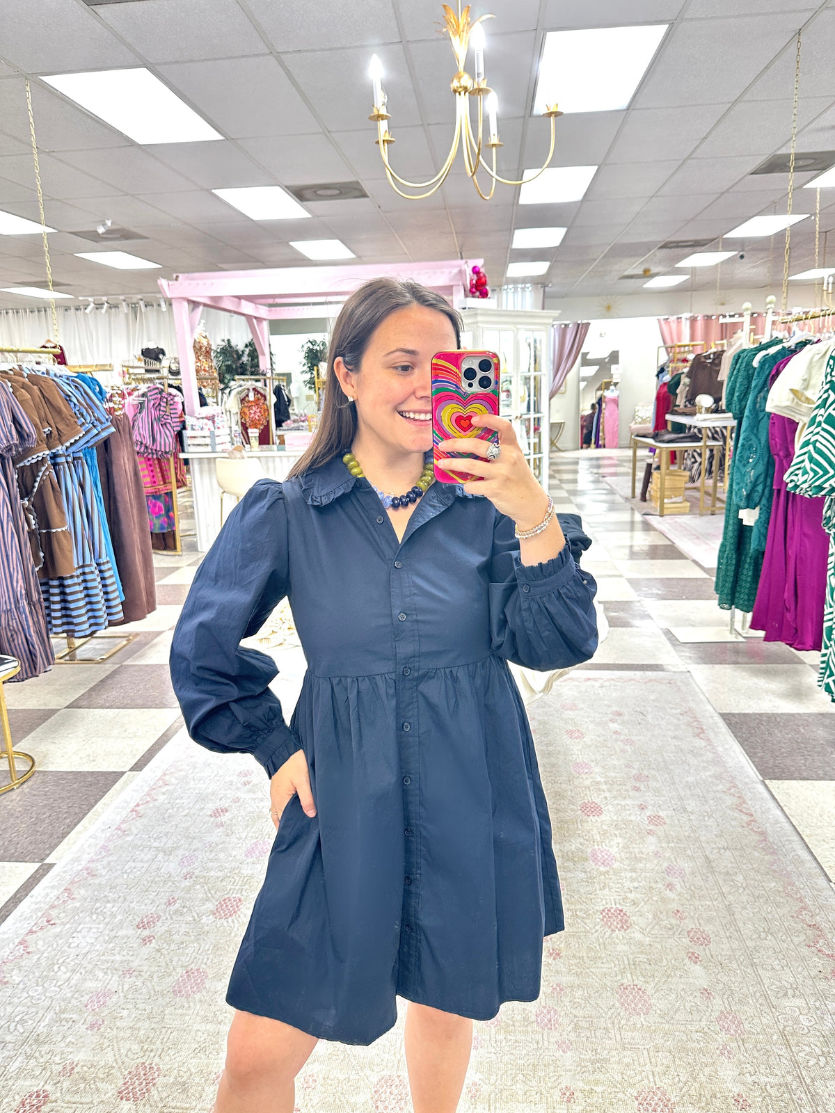 Navy Day Dress
