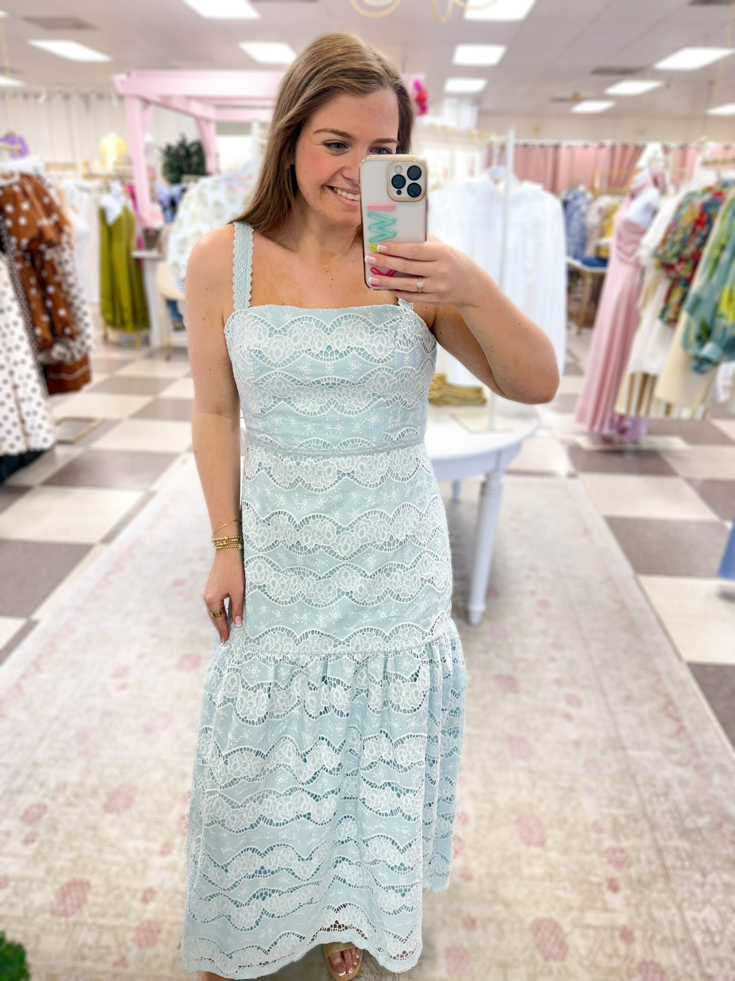 Something Blue Maxi Dress "Blue"