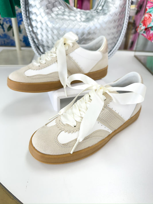 Jenna Gold Neutral Sneaker