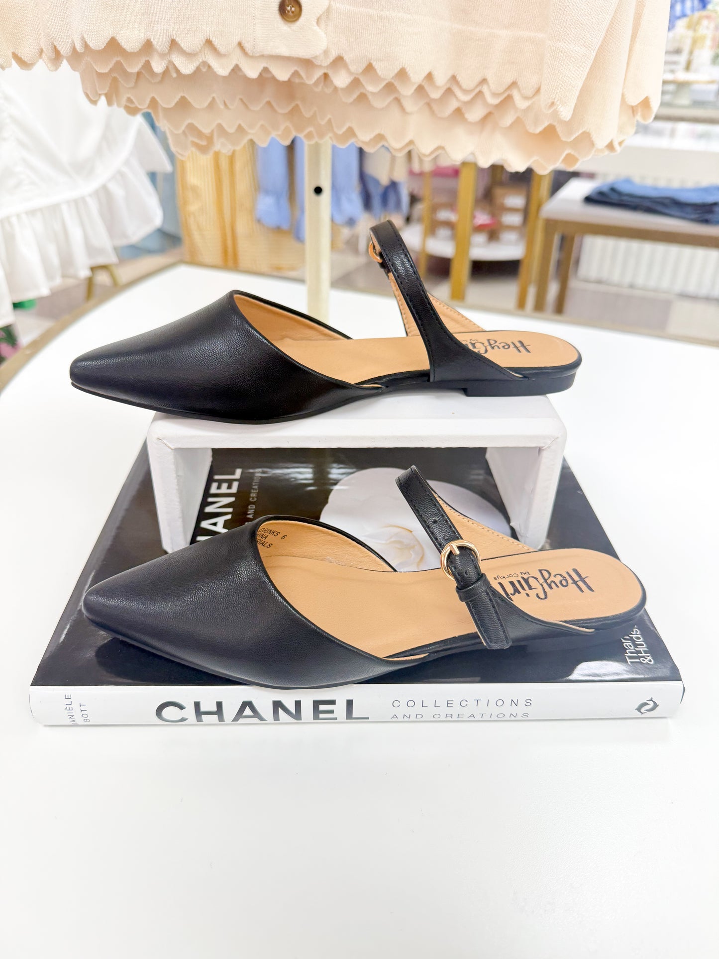 Wanna Grab Drinks Black Shoes