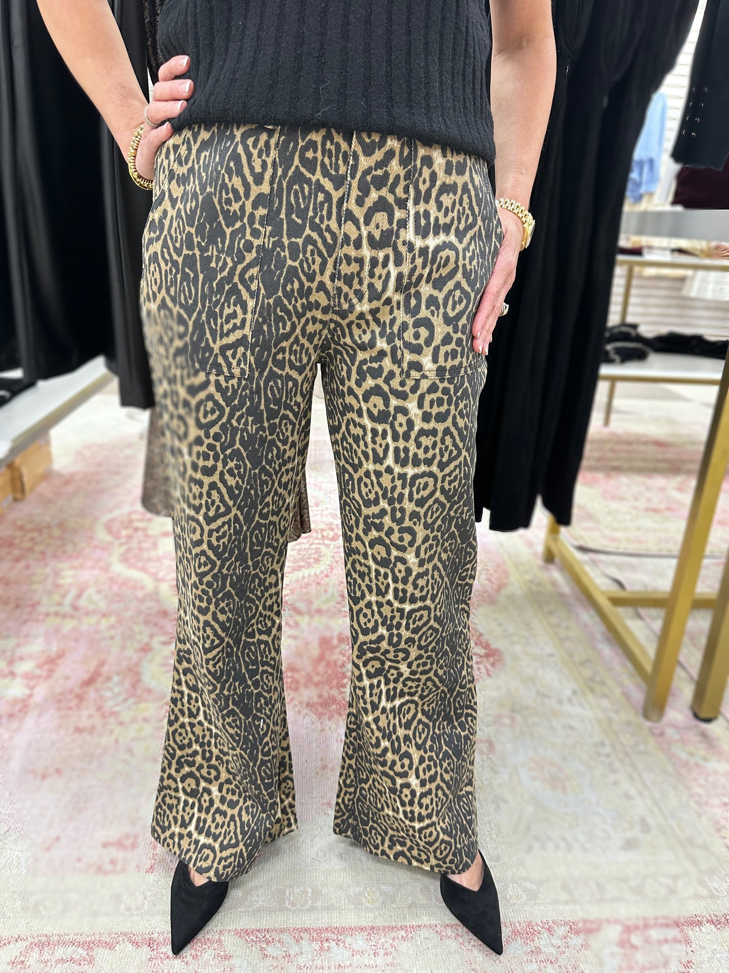 Gemma Leopard Print Pants