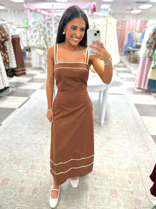 Espresso Martini Maxi Dress