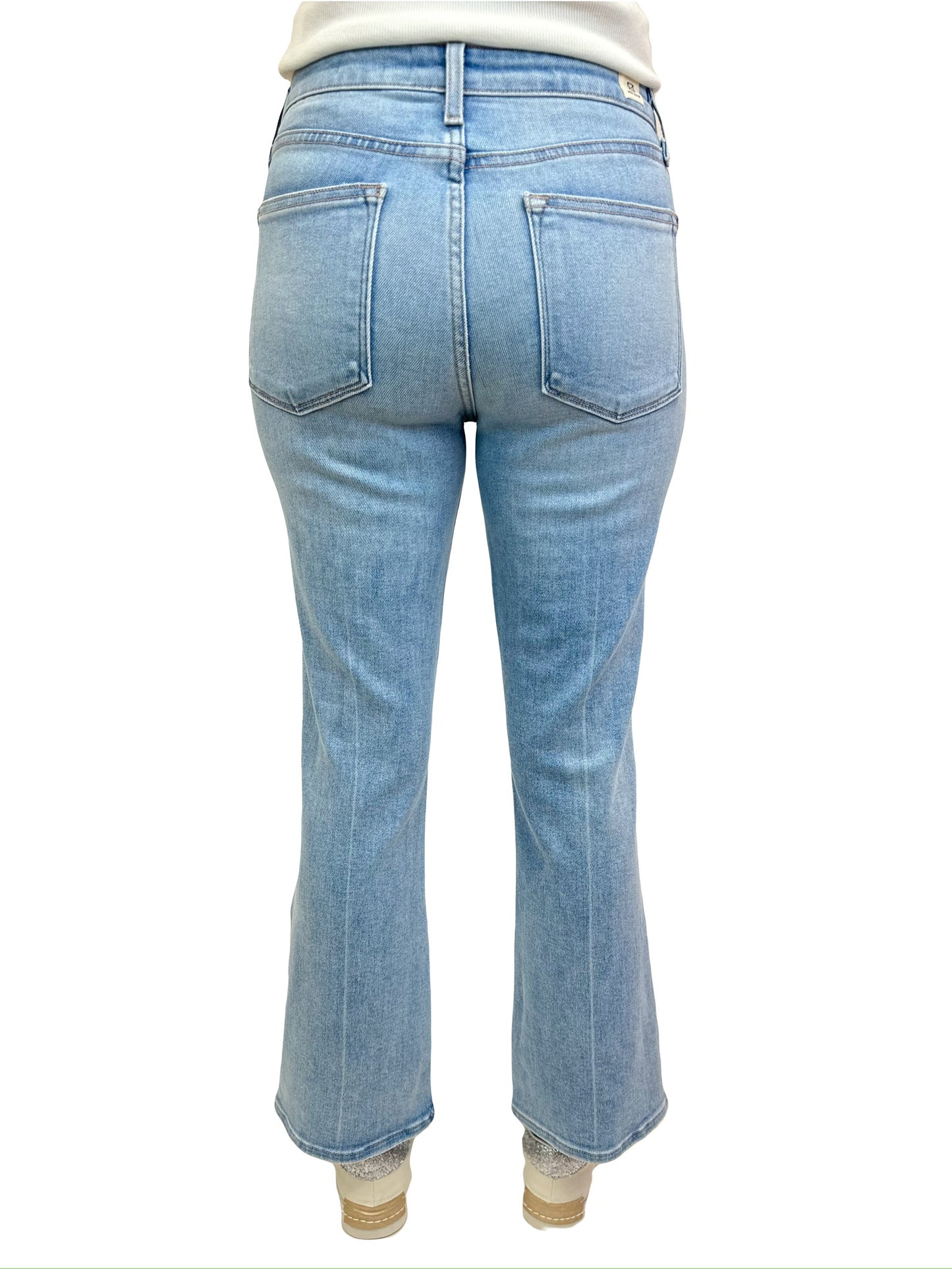 Light Wash Flare Denim Jeans