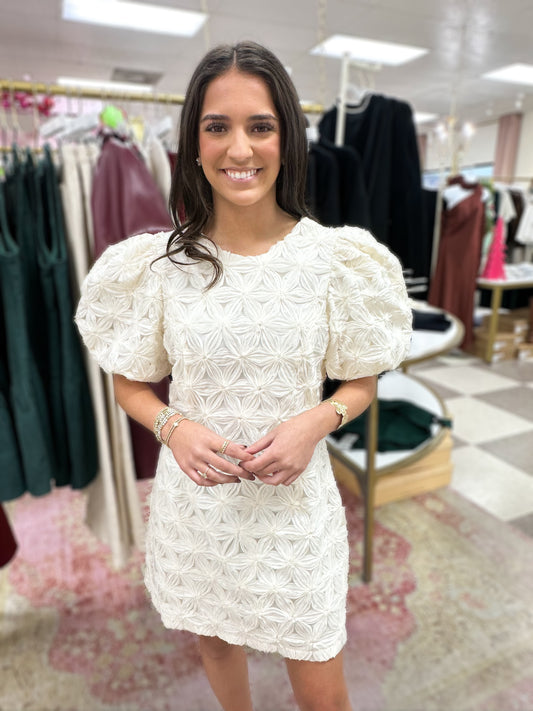 Margo Puff Sleeve Mini Dress