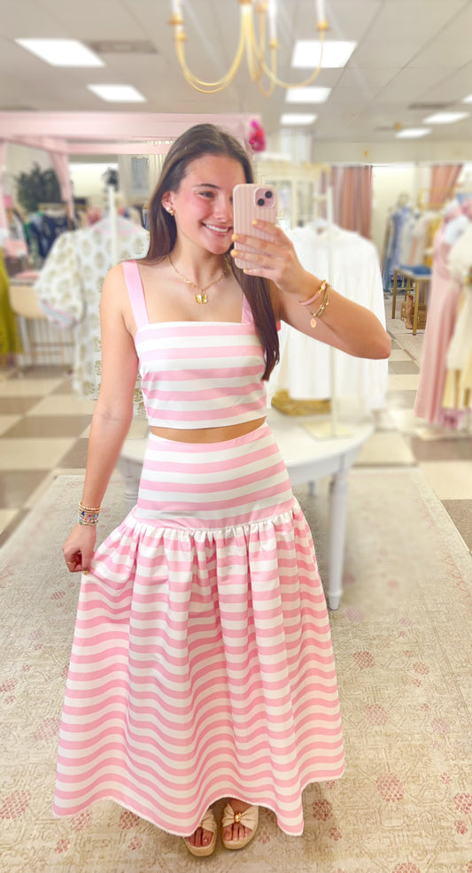 Pink Sands Stripe Set
