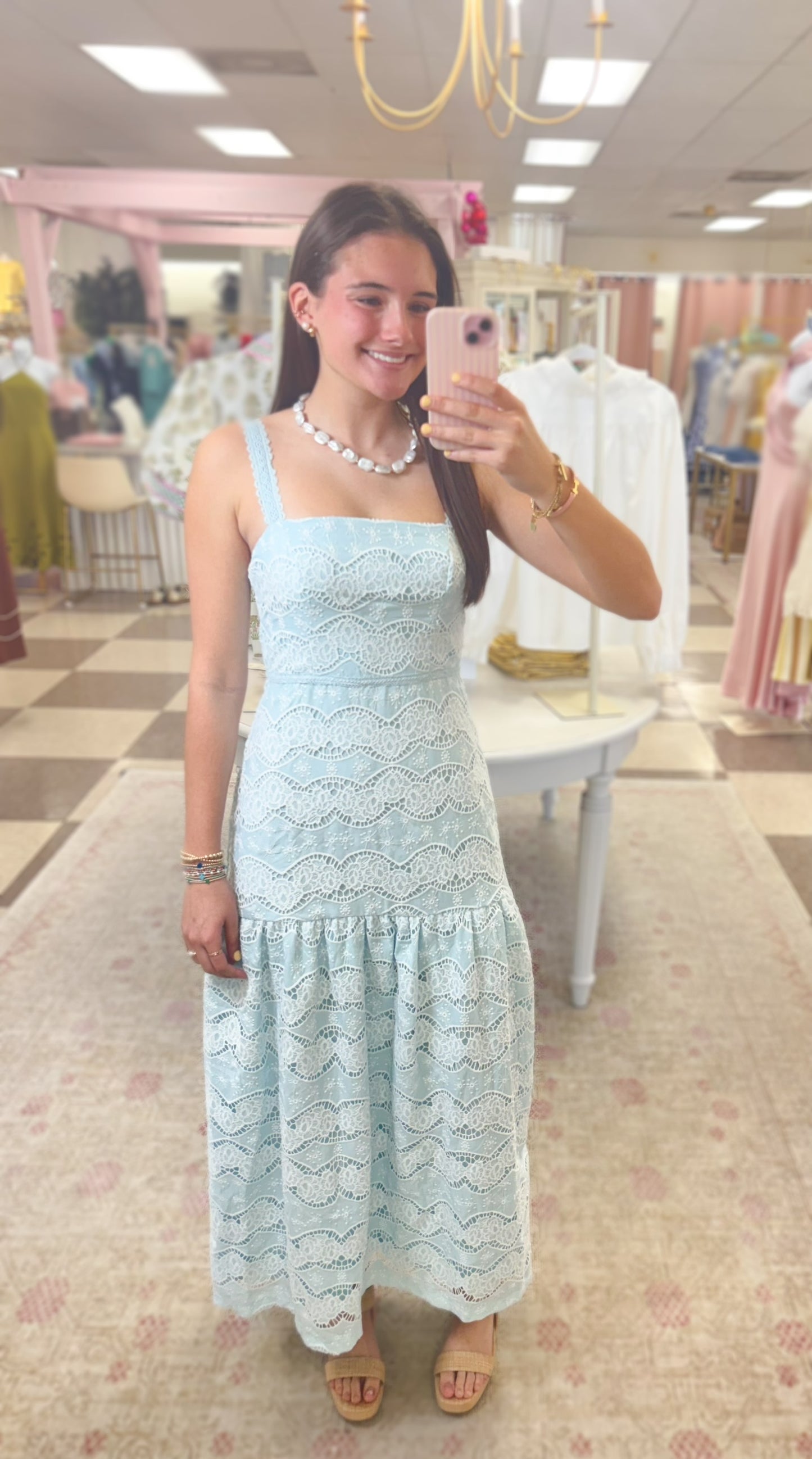 Something Blue Maxi Dress "Blue"