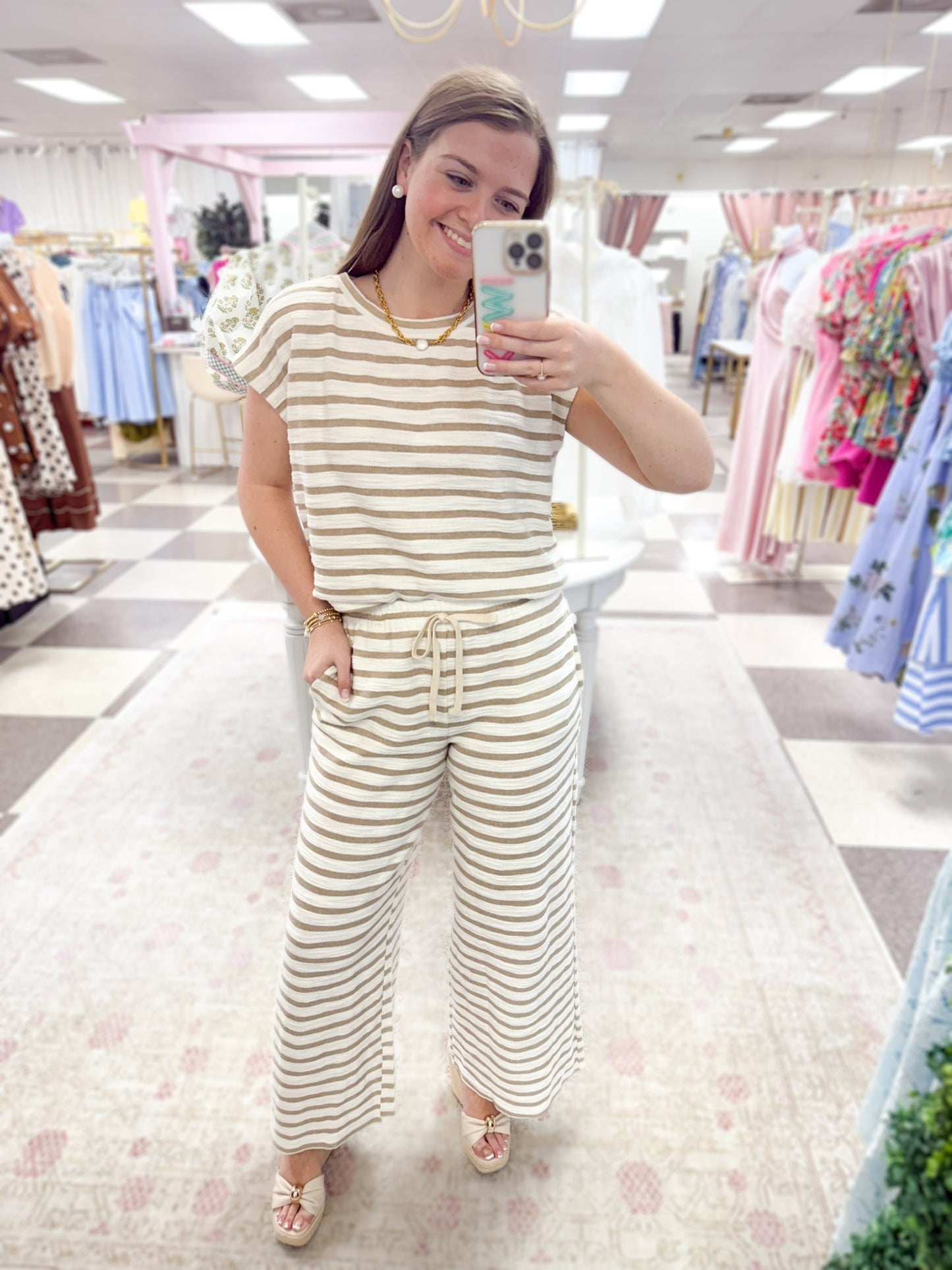 Toes In The Sand "Top/Pant" Set