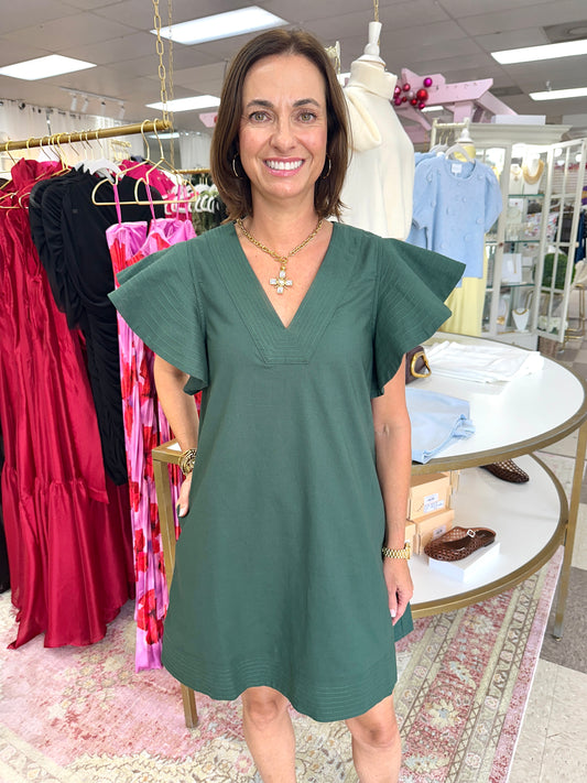 Autumn Afternoon Dress (H Green)