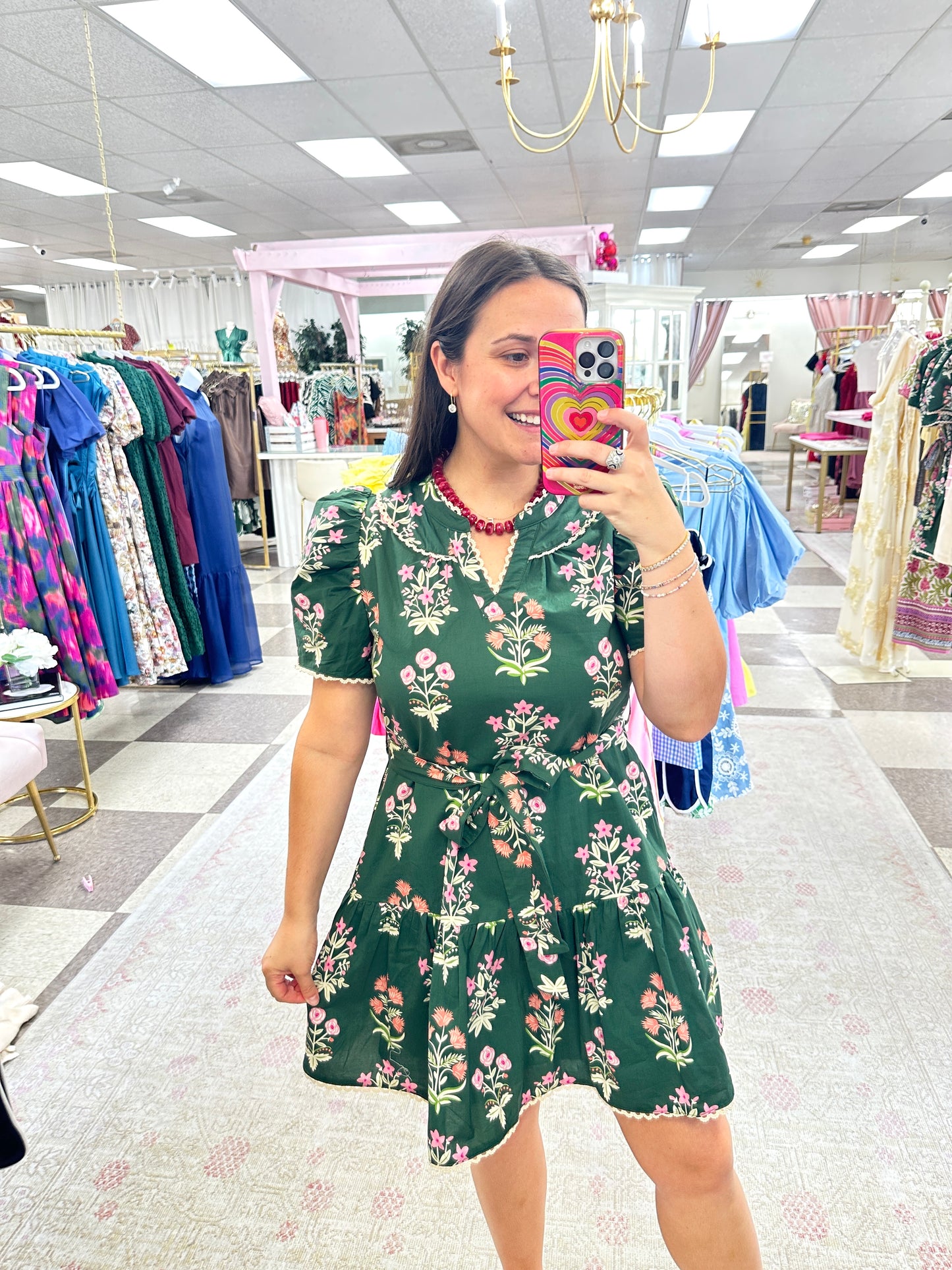 Garden Stroll Mini Dress