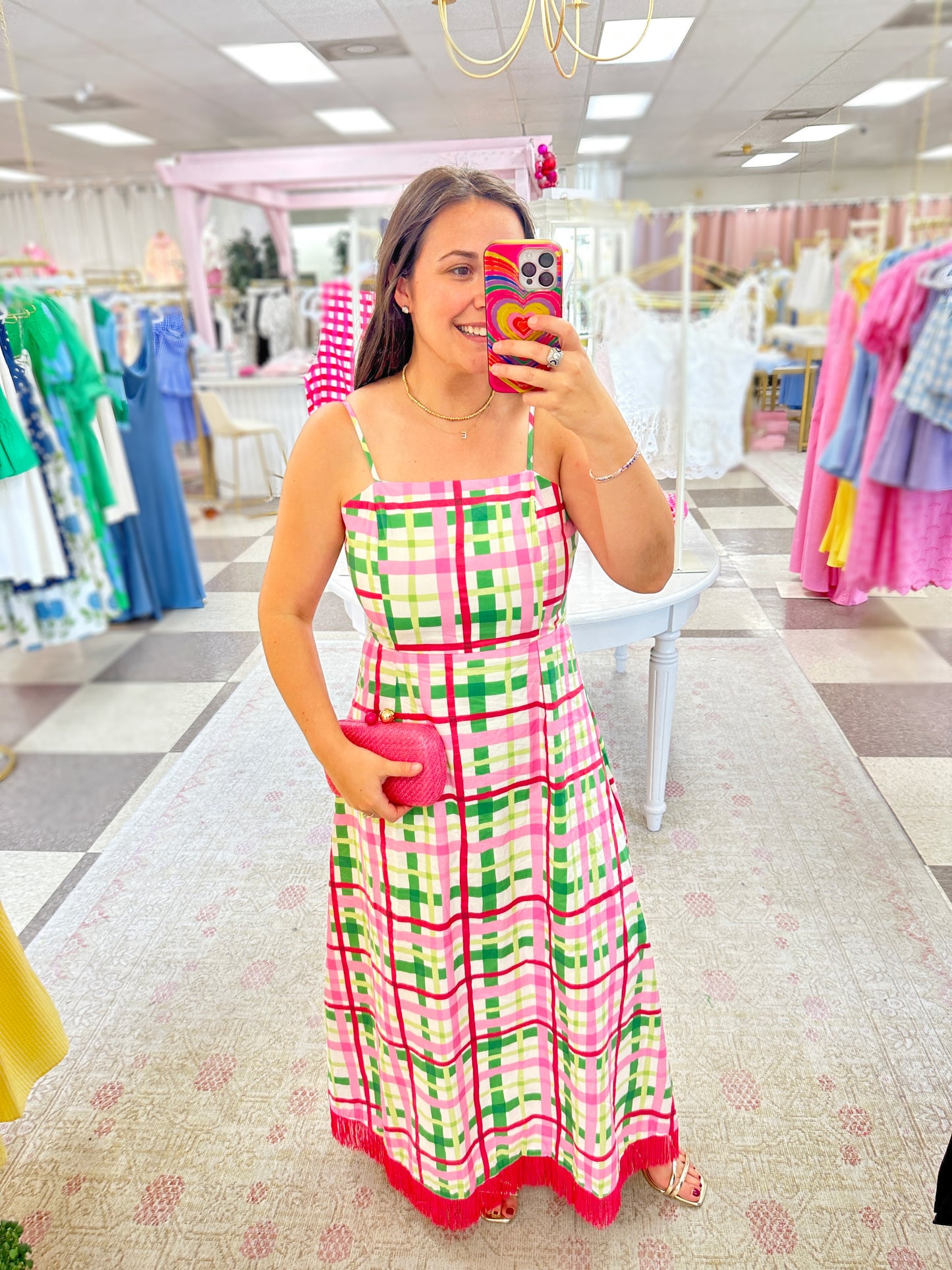 Cabana Crush Fringe Maxi Dress