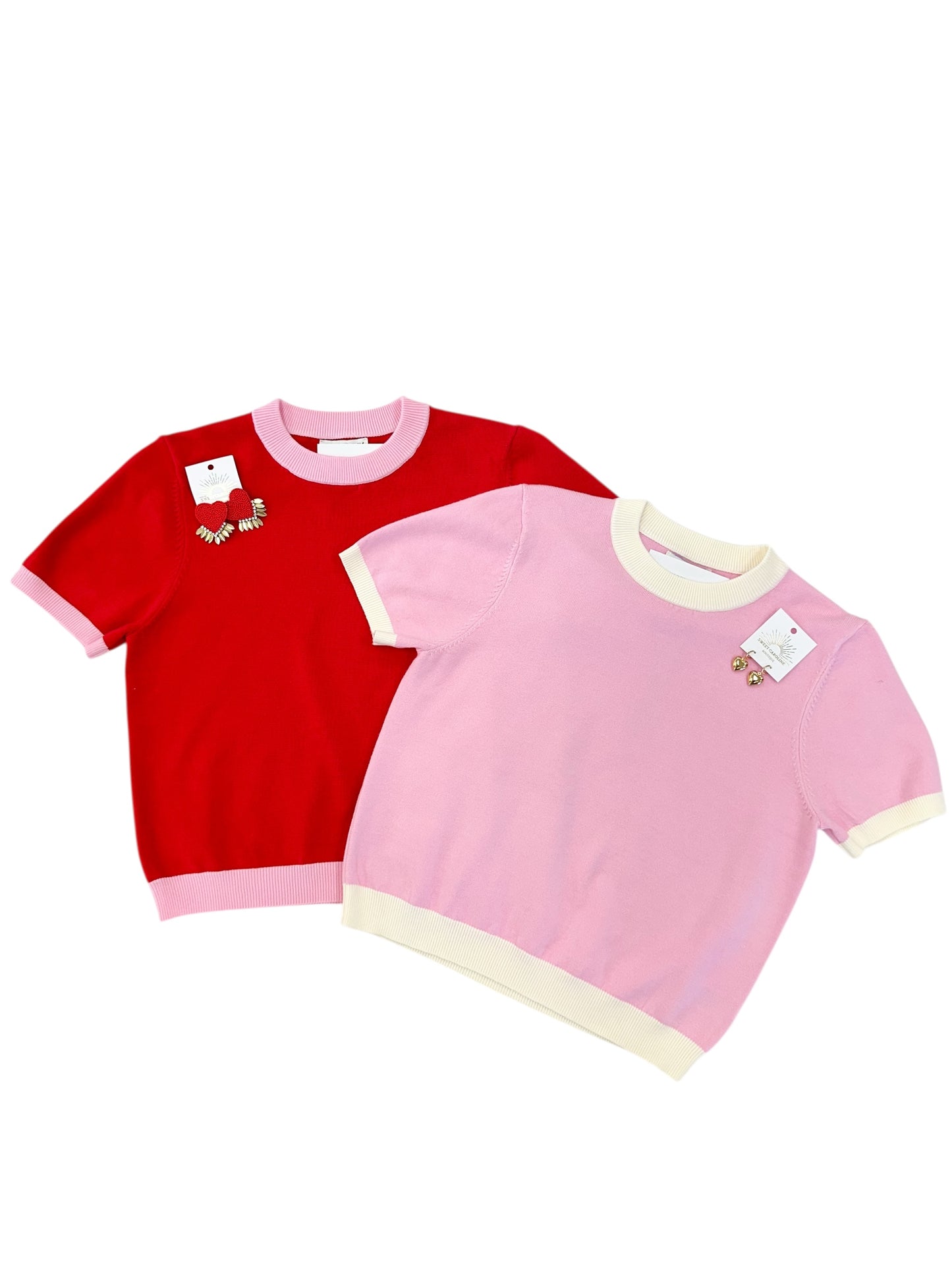 Love Letter Pink Sweater