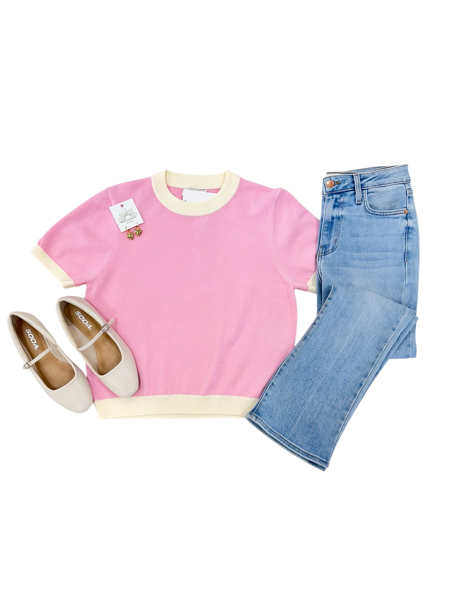 Love Letter Pink Sweater