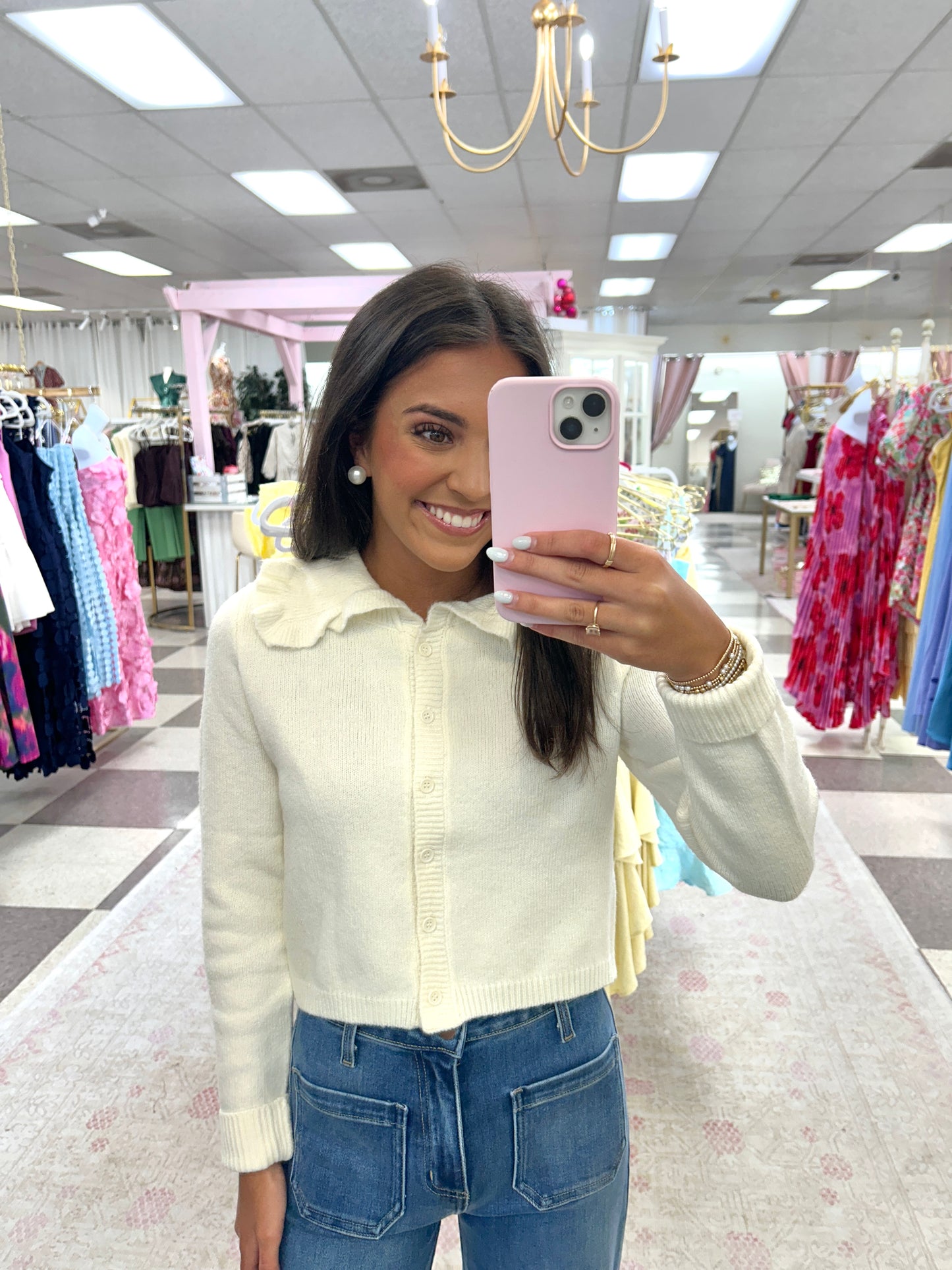 First Impression Cardigan (Ivory)